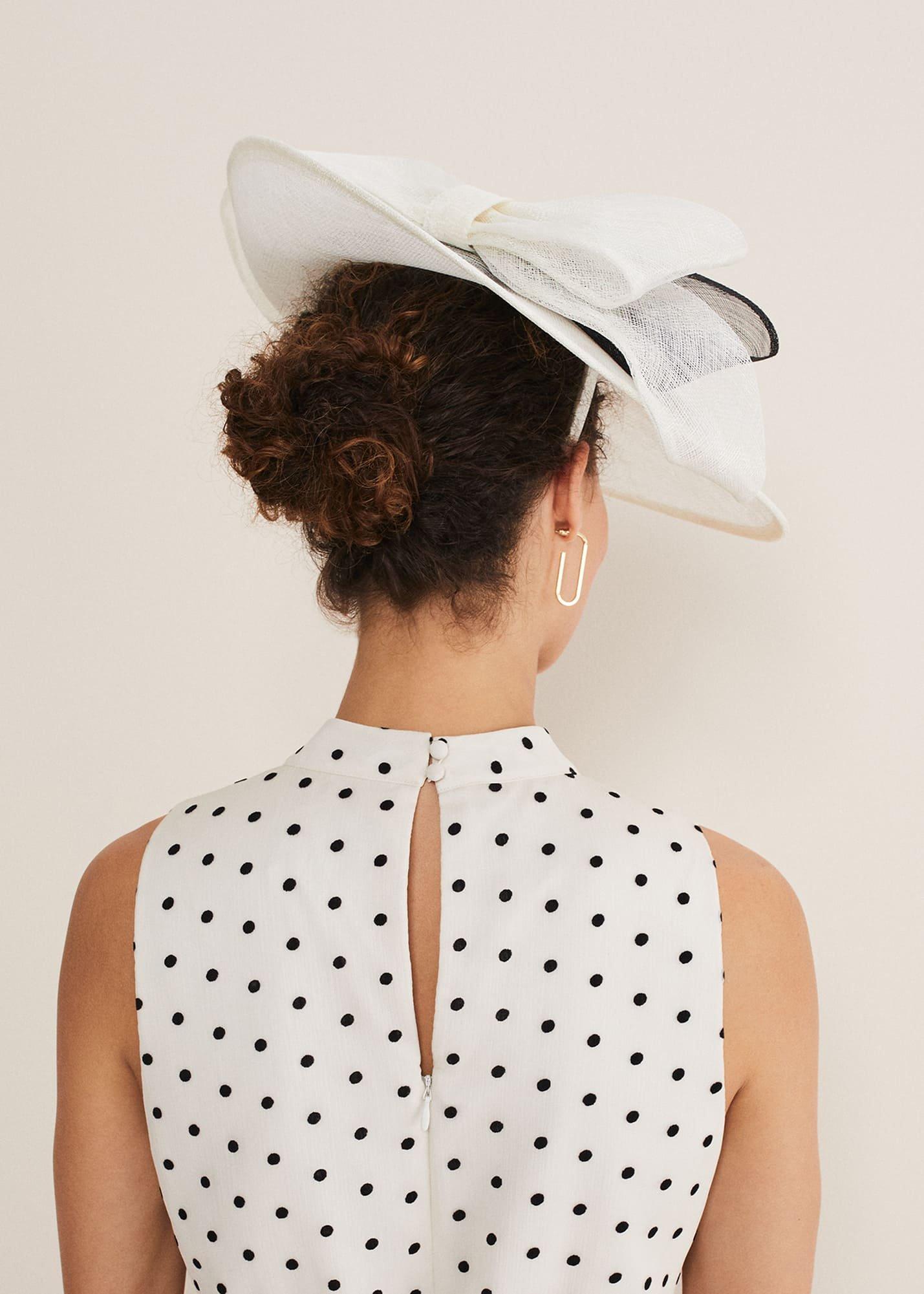 Ivory Bow Hat Fascinator