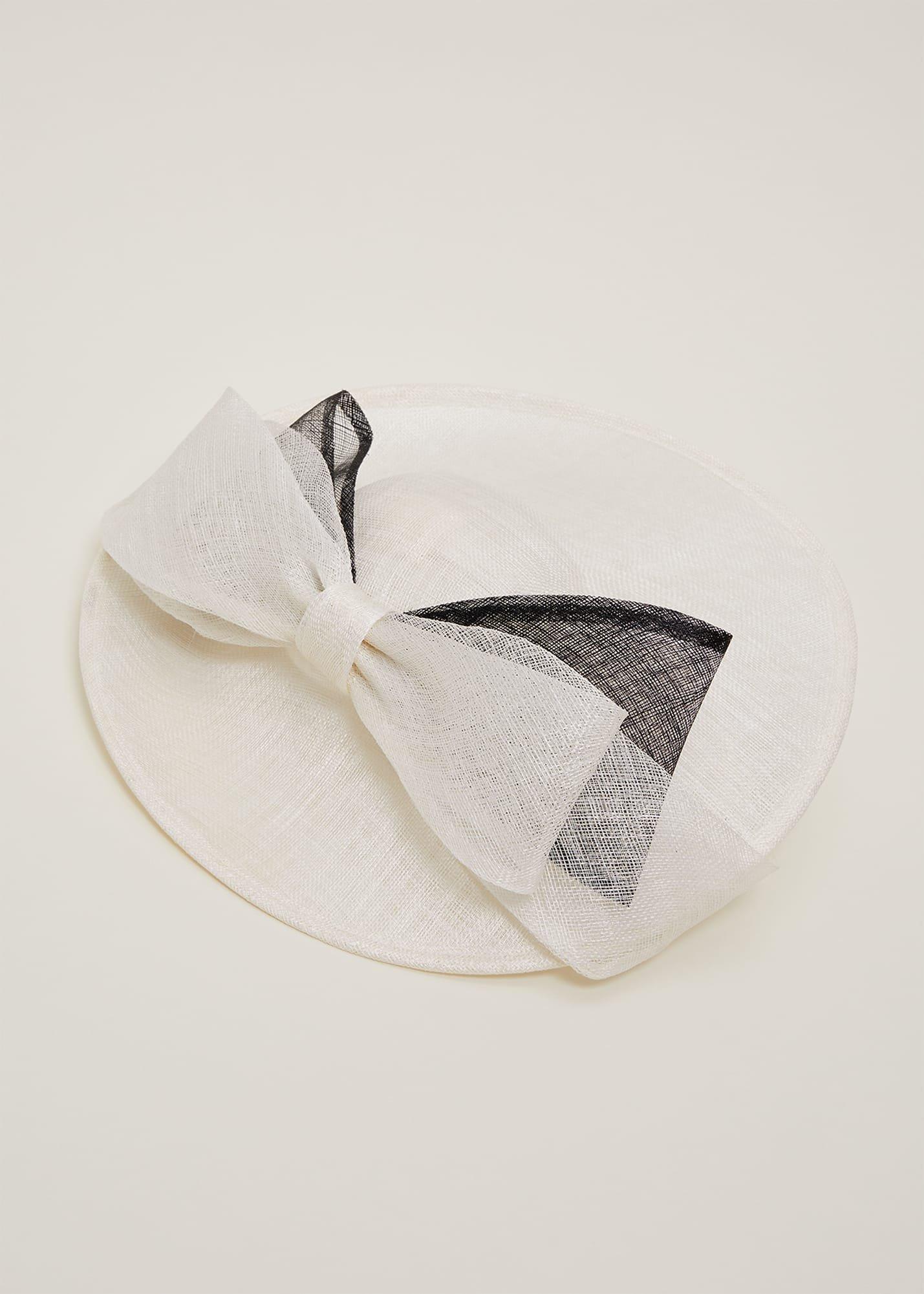 Ivory Bow Hat Fascinator
