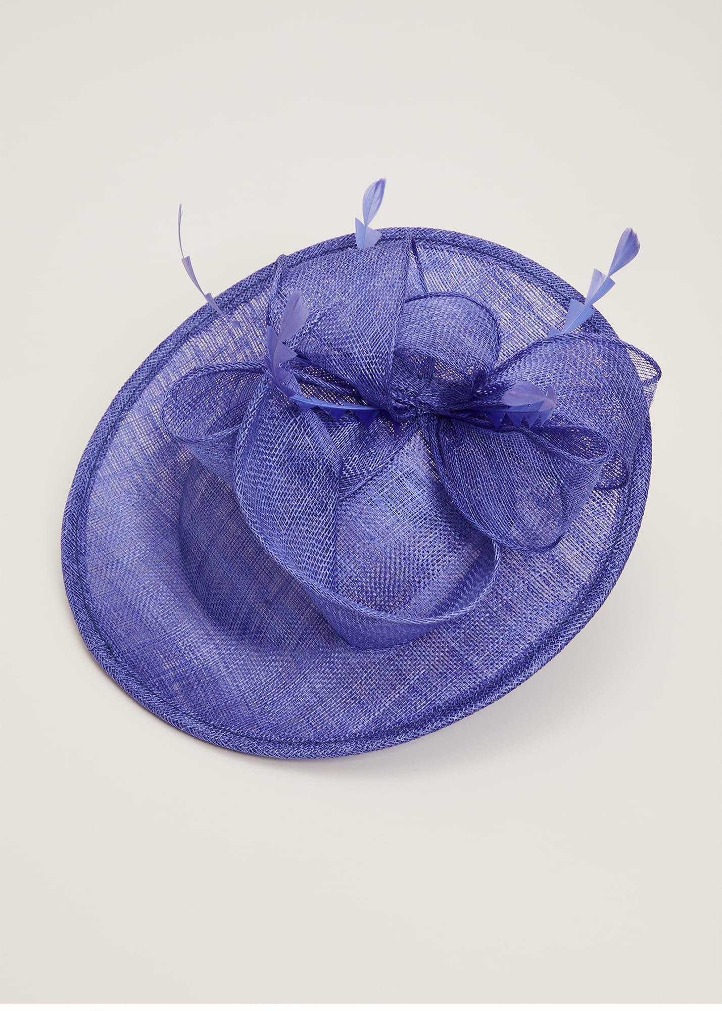 Blue Fascinator