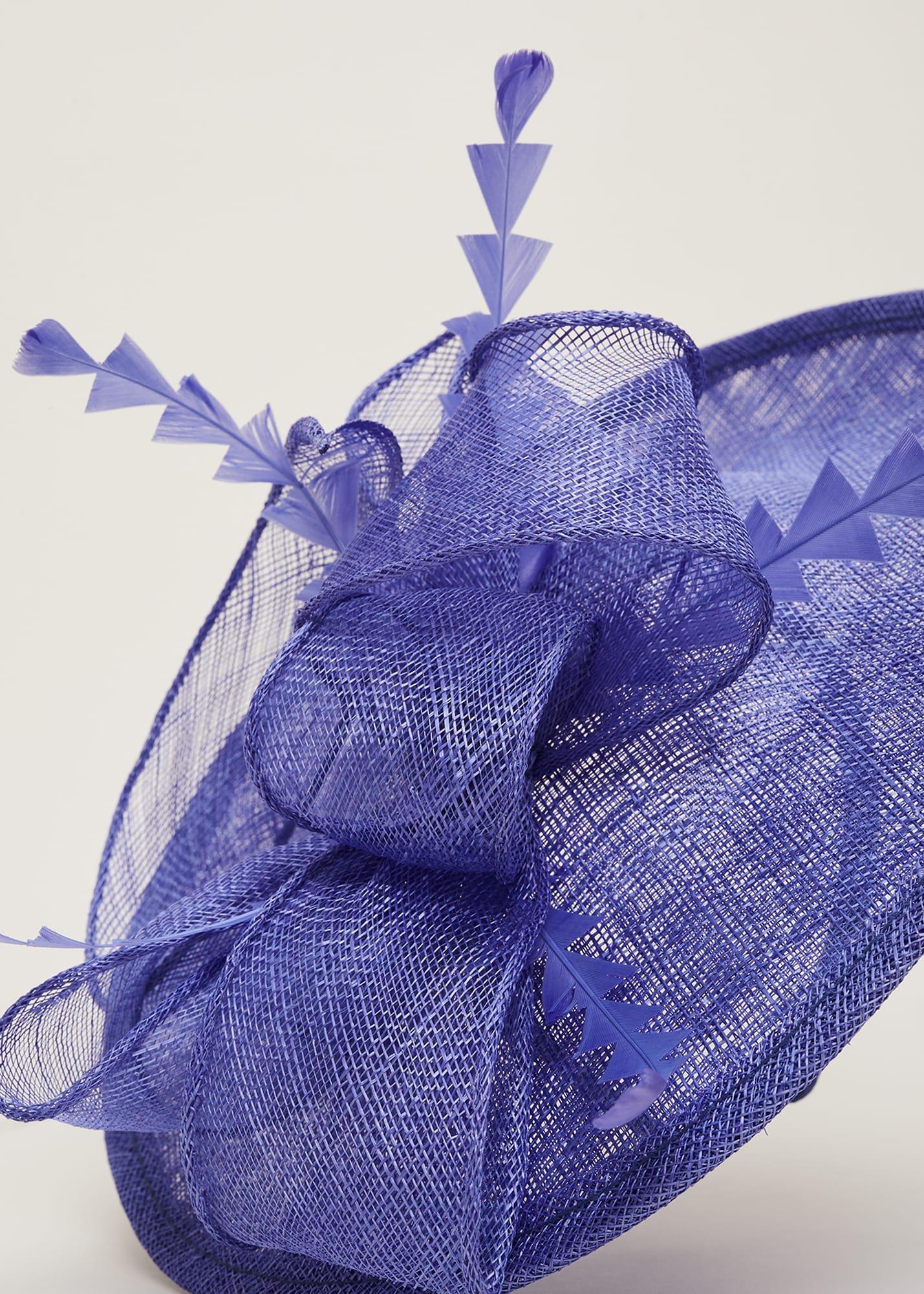 Blue Fascinator