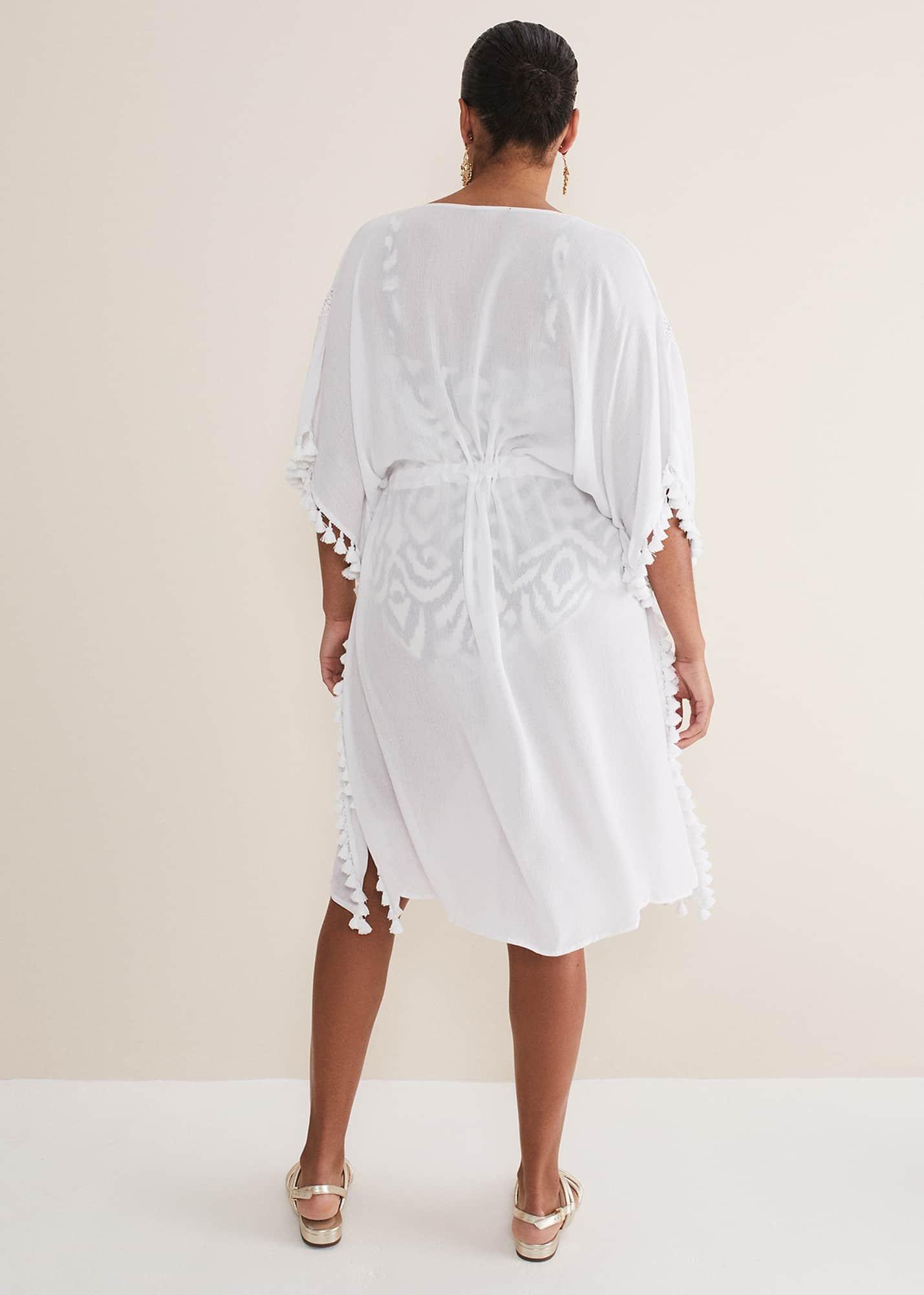Tassle Trim Kaftan