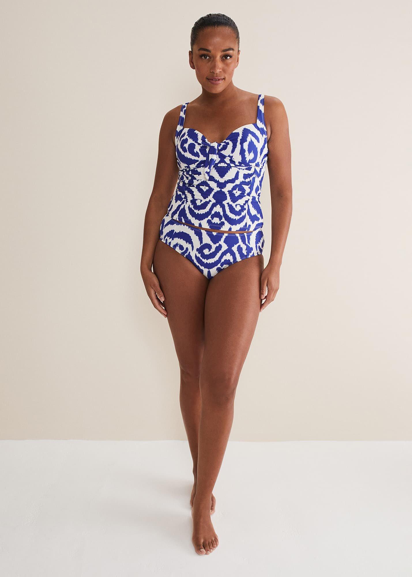 Ikat Tankini Top