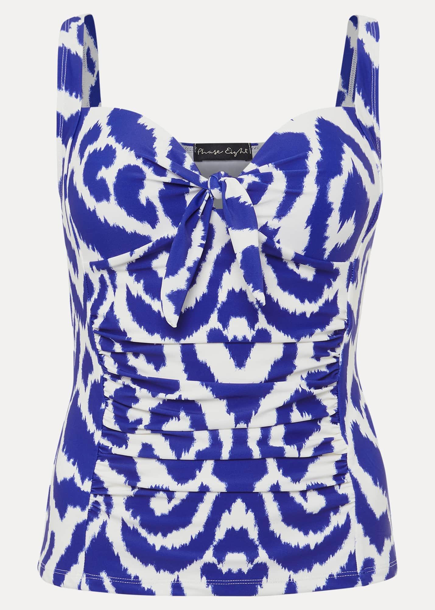 Ikat Tankini Top