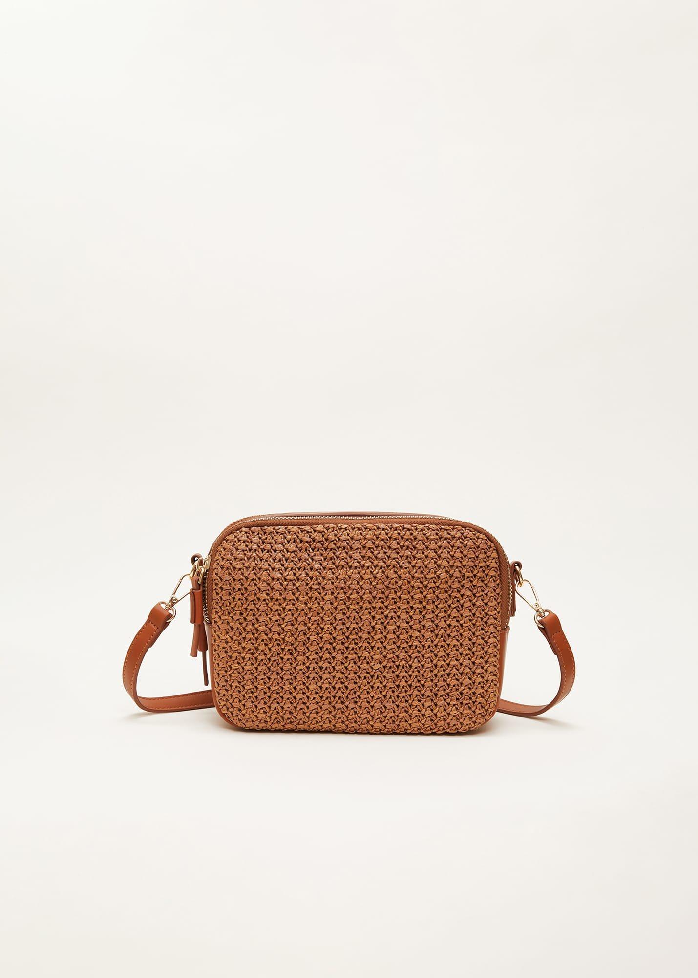 Woven Cross Body Bag