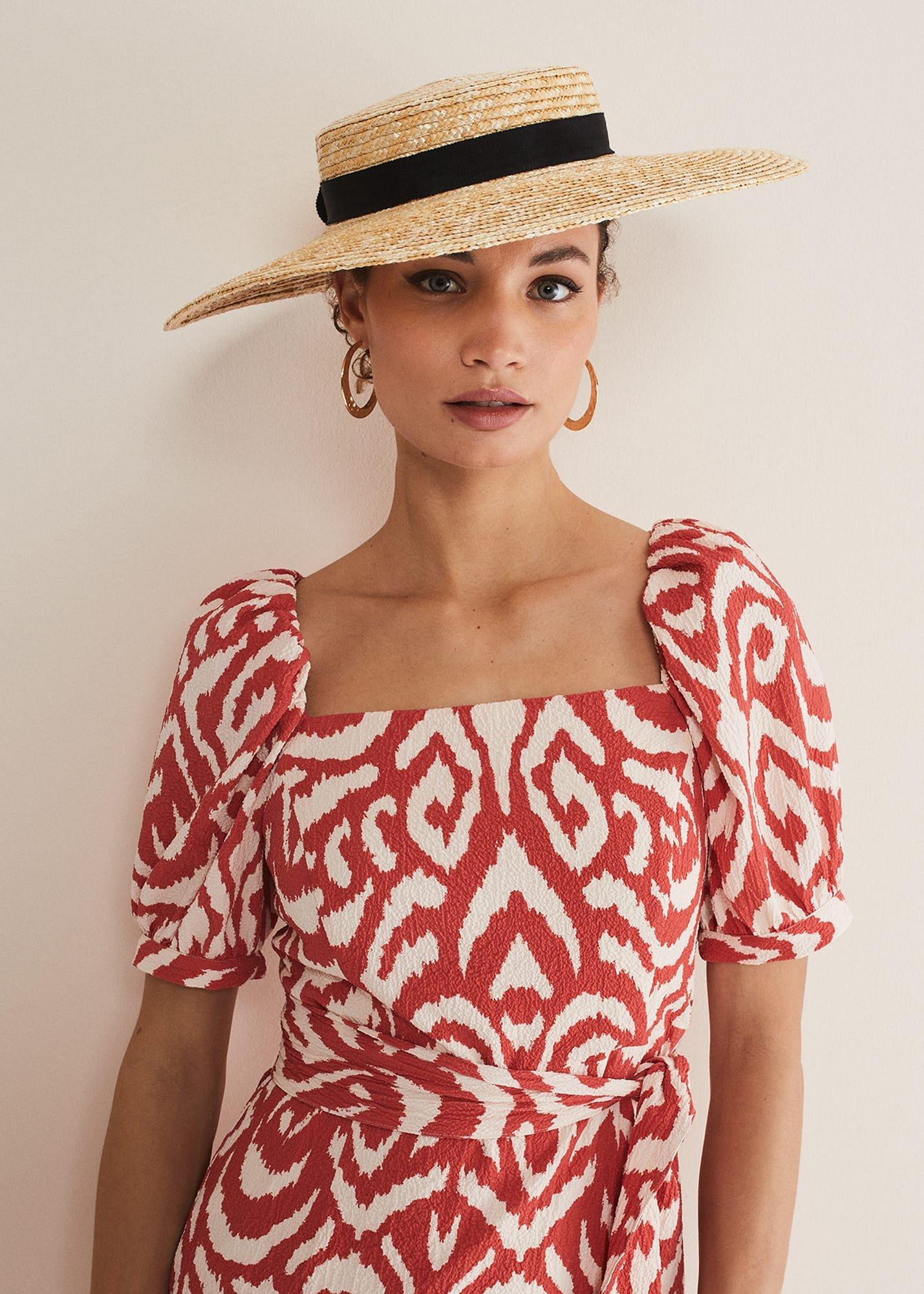 Straw Headband Fascinator