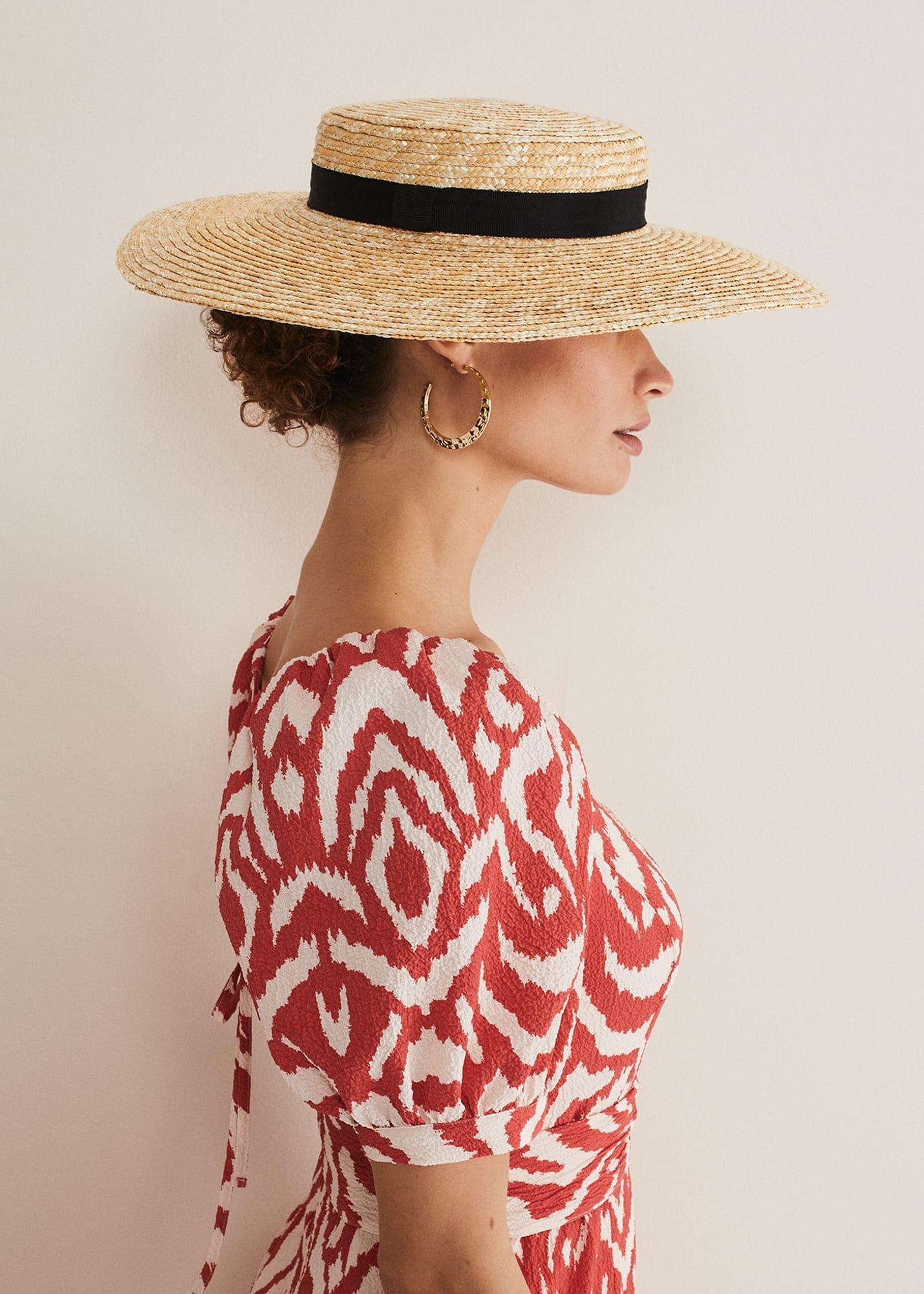 Straw Headband Fascinator