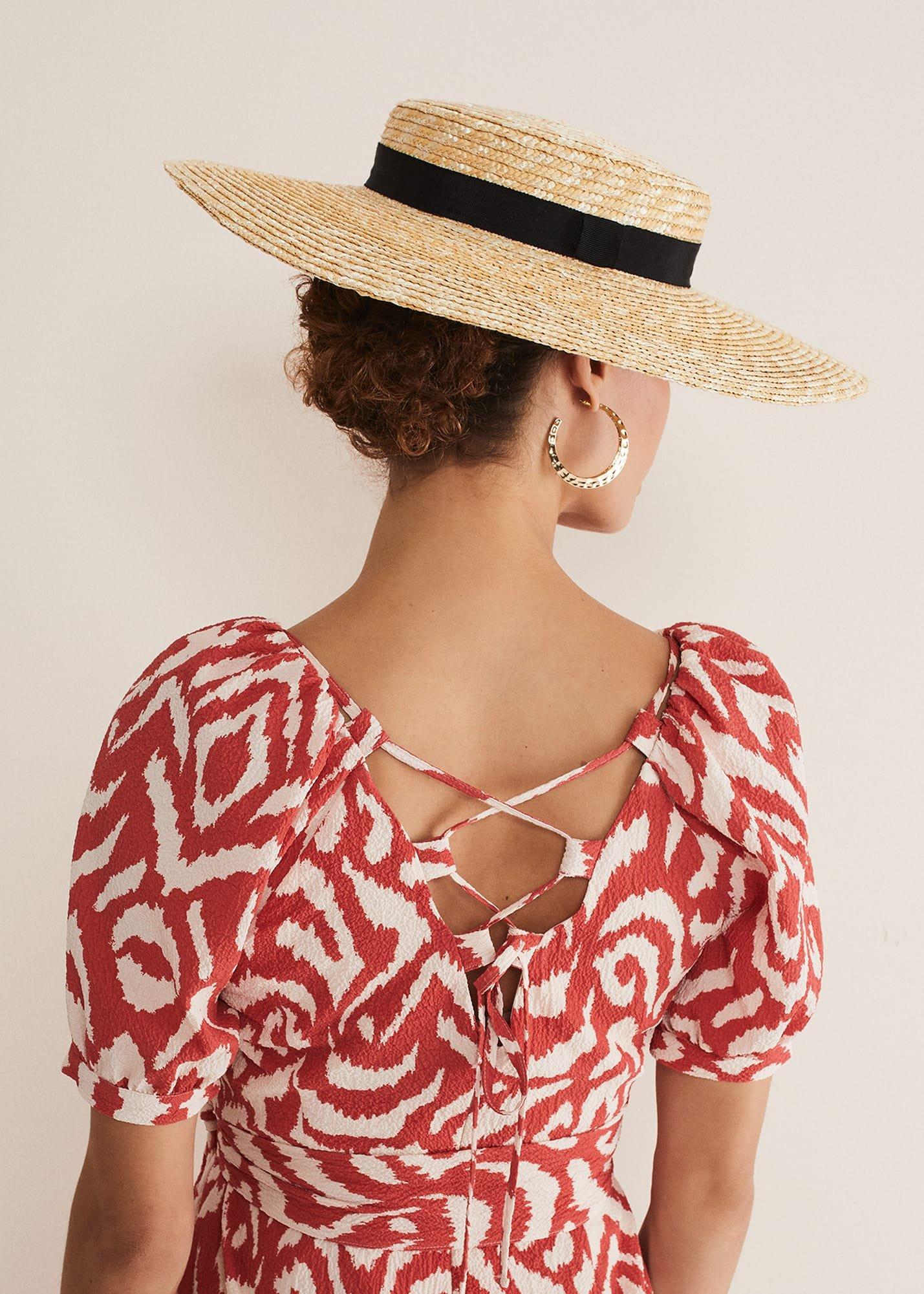 Straw Headband Fascinator