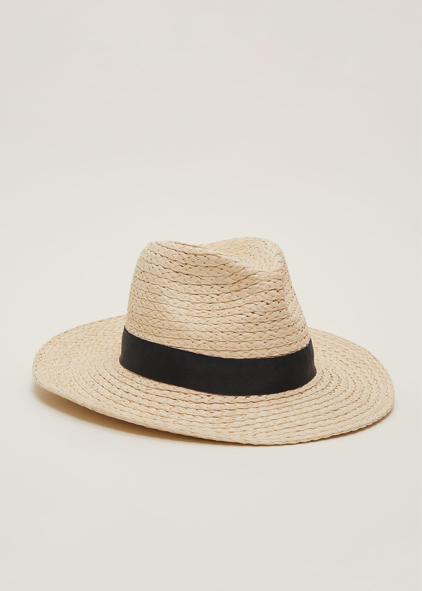 Straw Fedora Hat