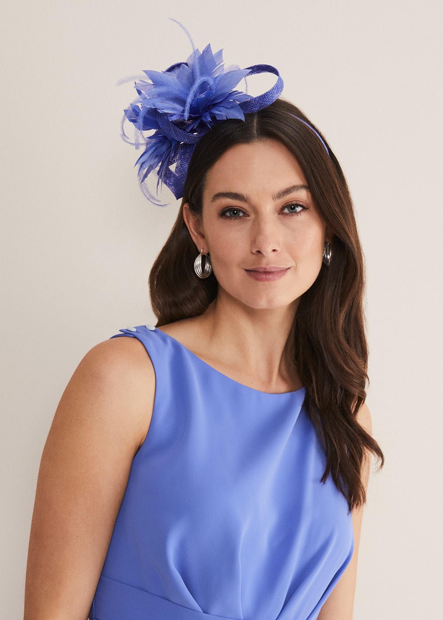 Feather Flower Headband