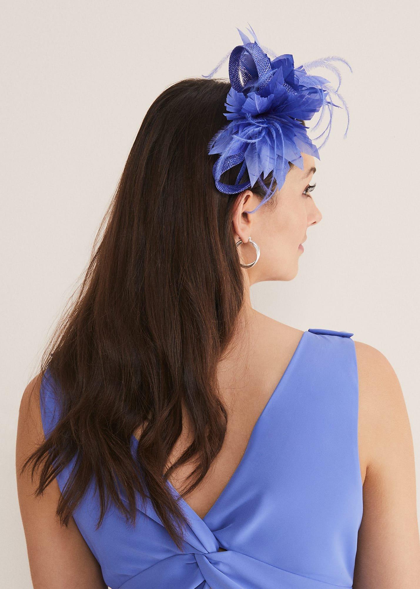 Feather Flower Headband