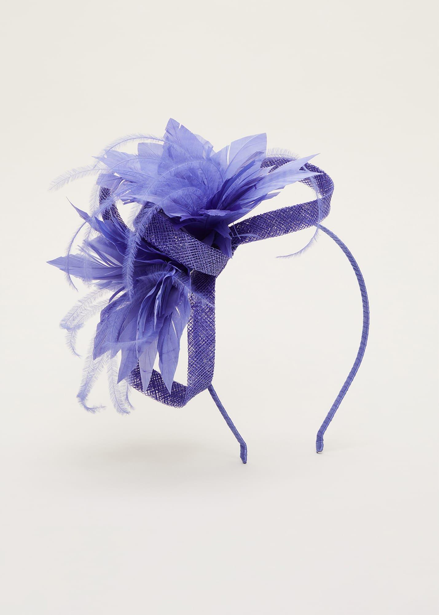 Feather Flower Headband