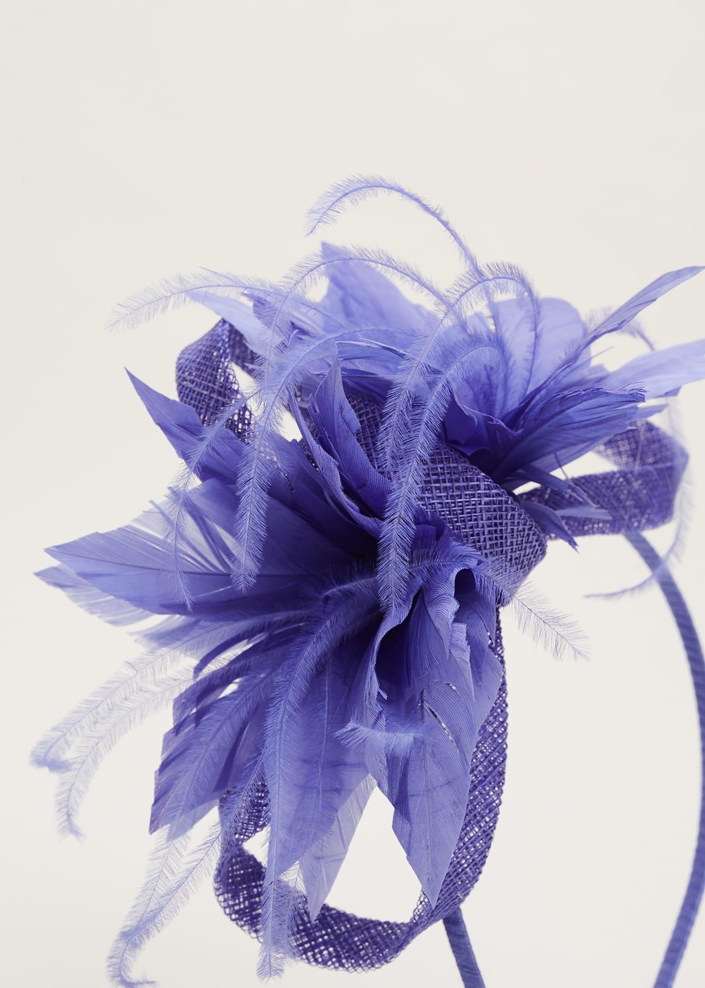 Feather Flower Headband