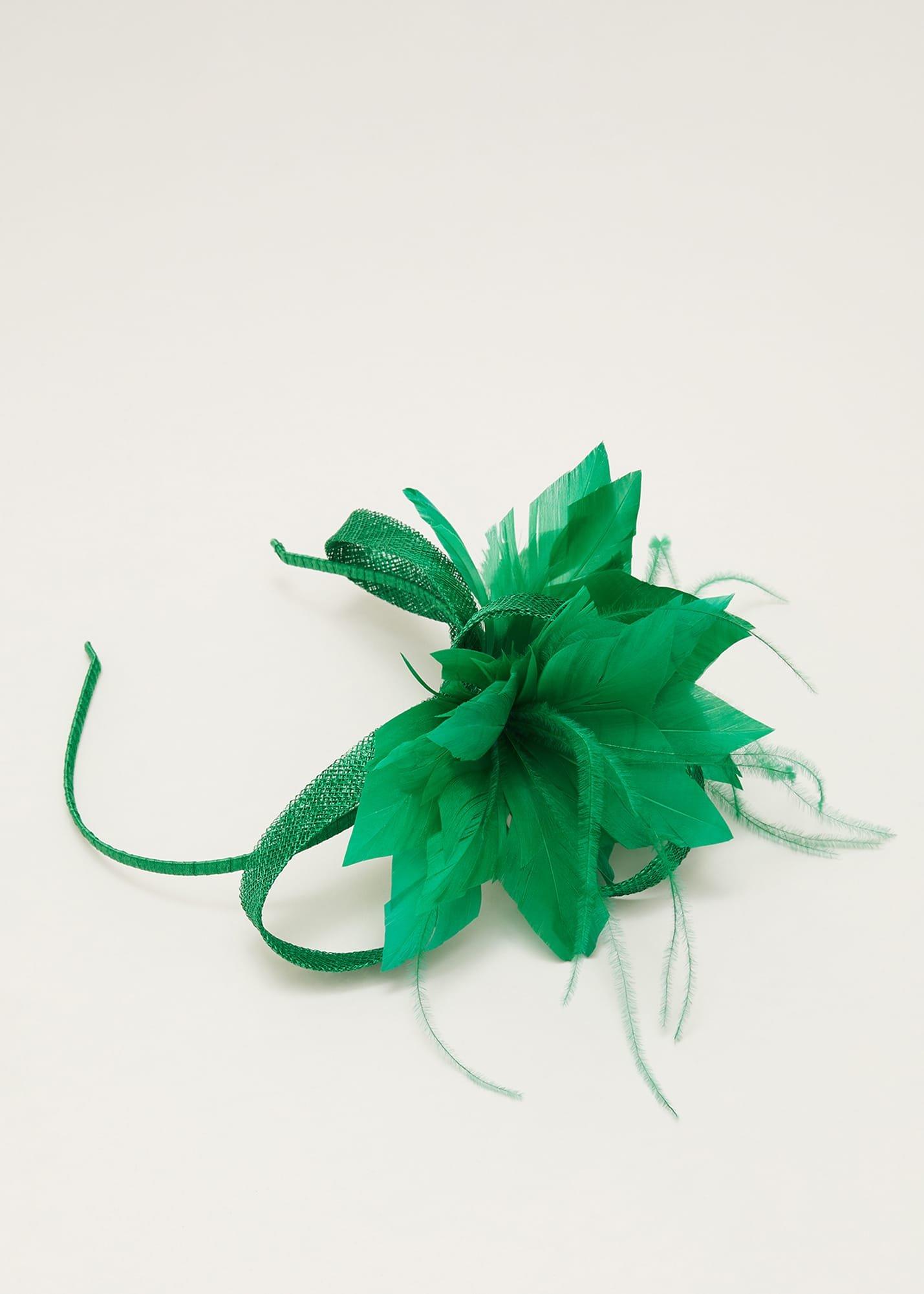 Green Flower Headband