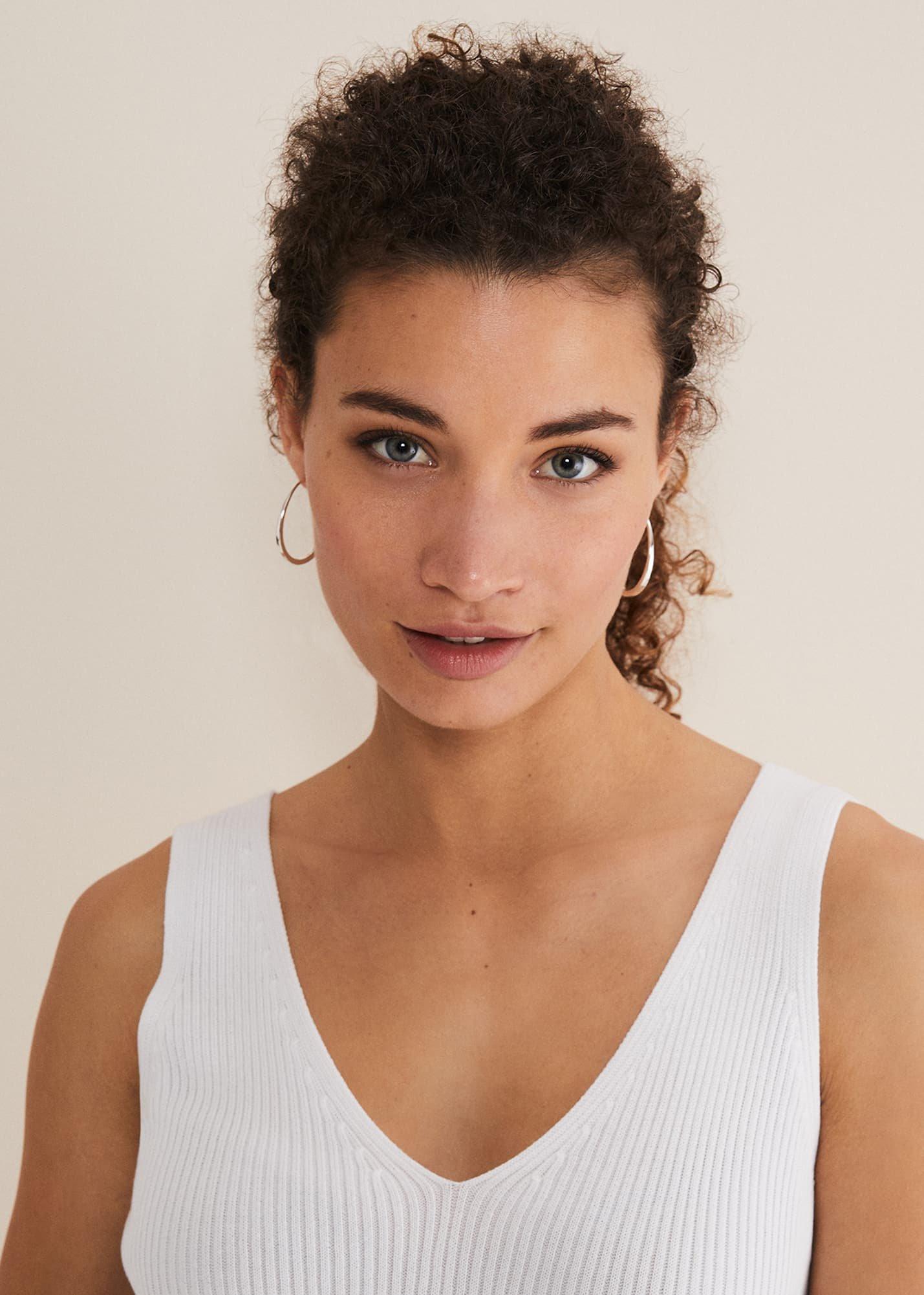 Silver Hoop Earrings