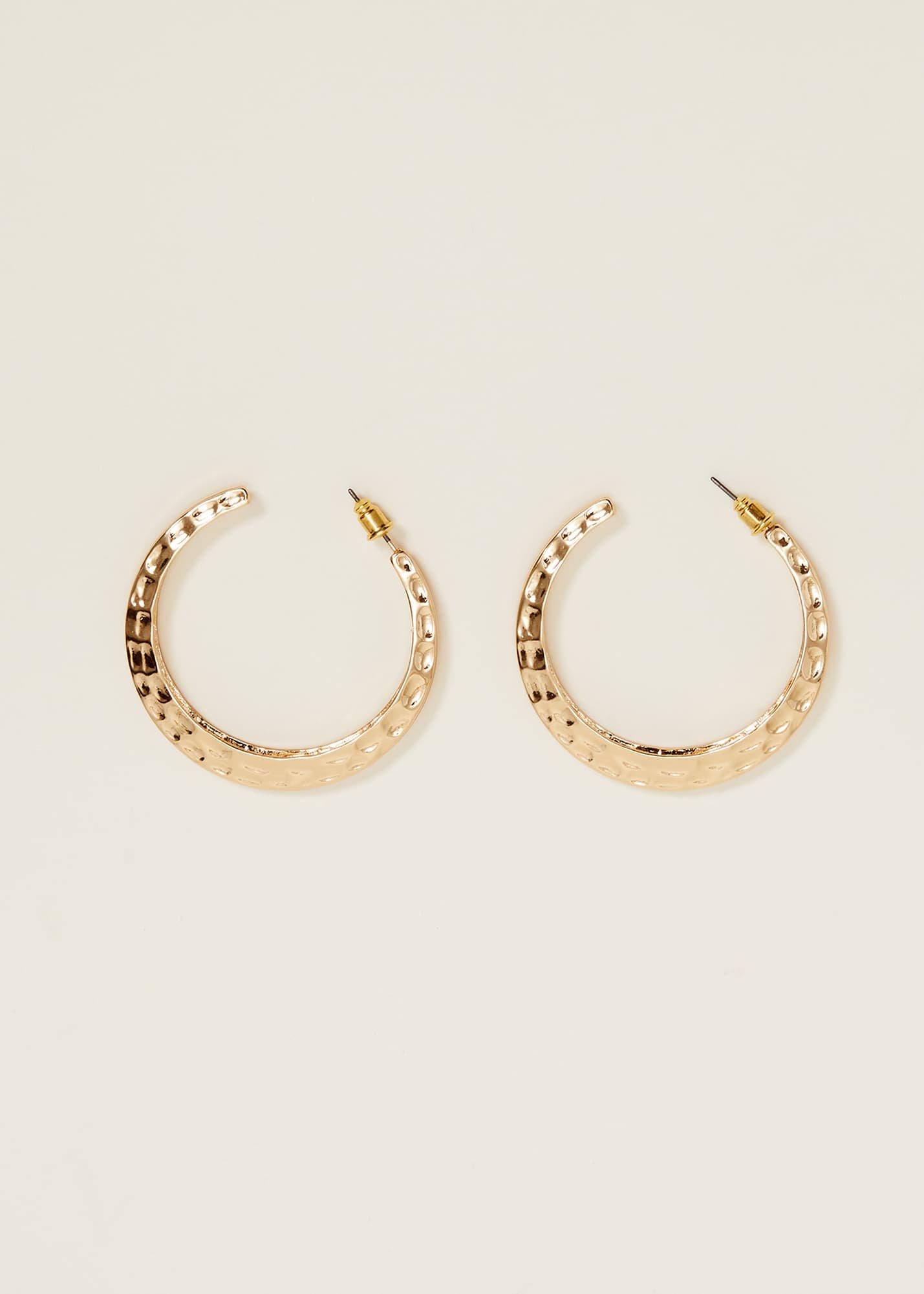 Gold Hoop Earrings