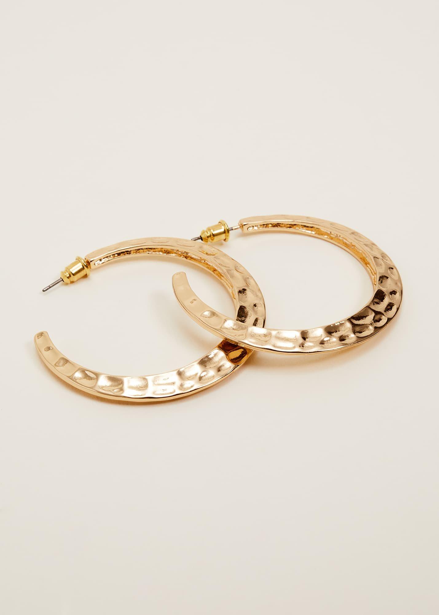 Gold Hoop Earrings
