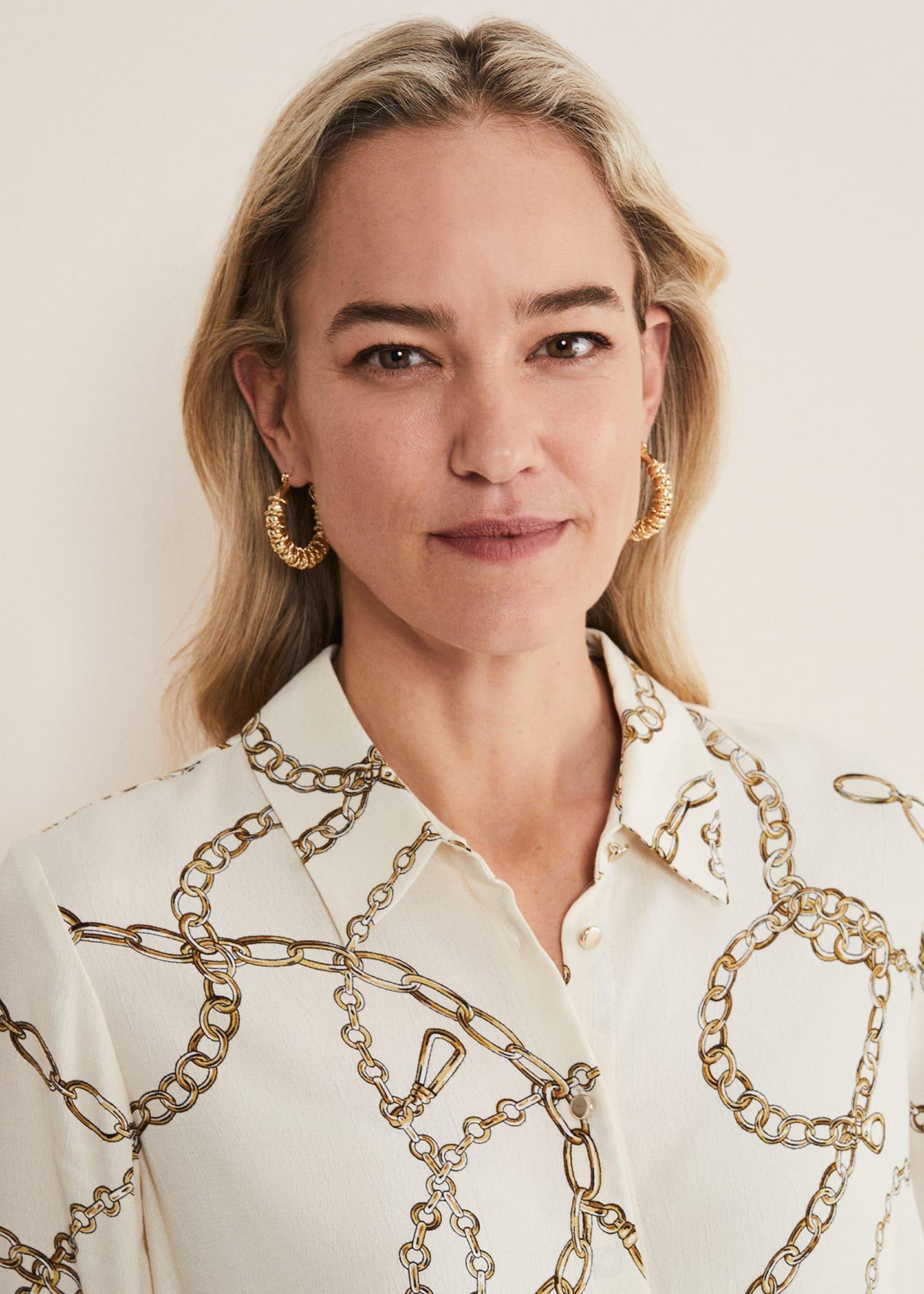 Chunky Ring Hoop Earring