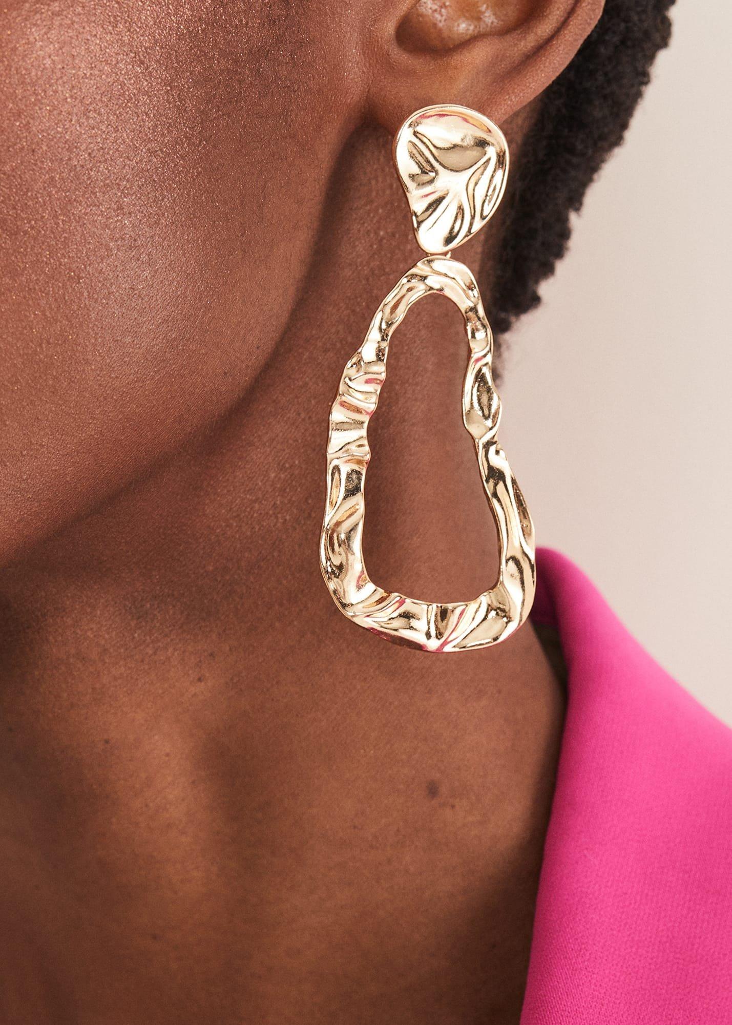 Gold Drop Earrings