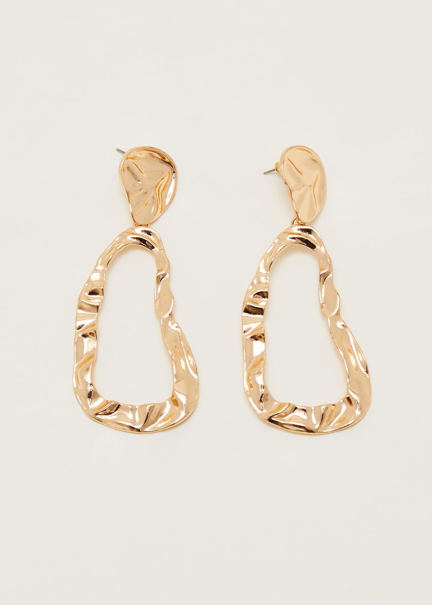 Gold Drop Earrings