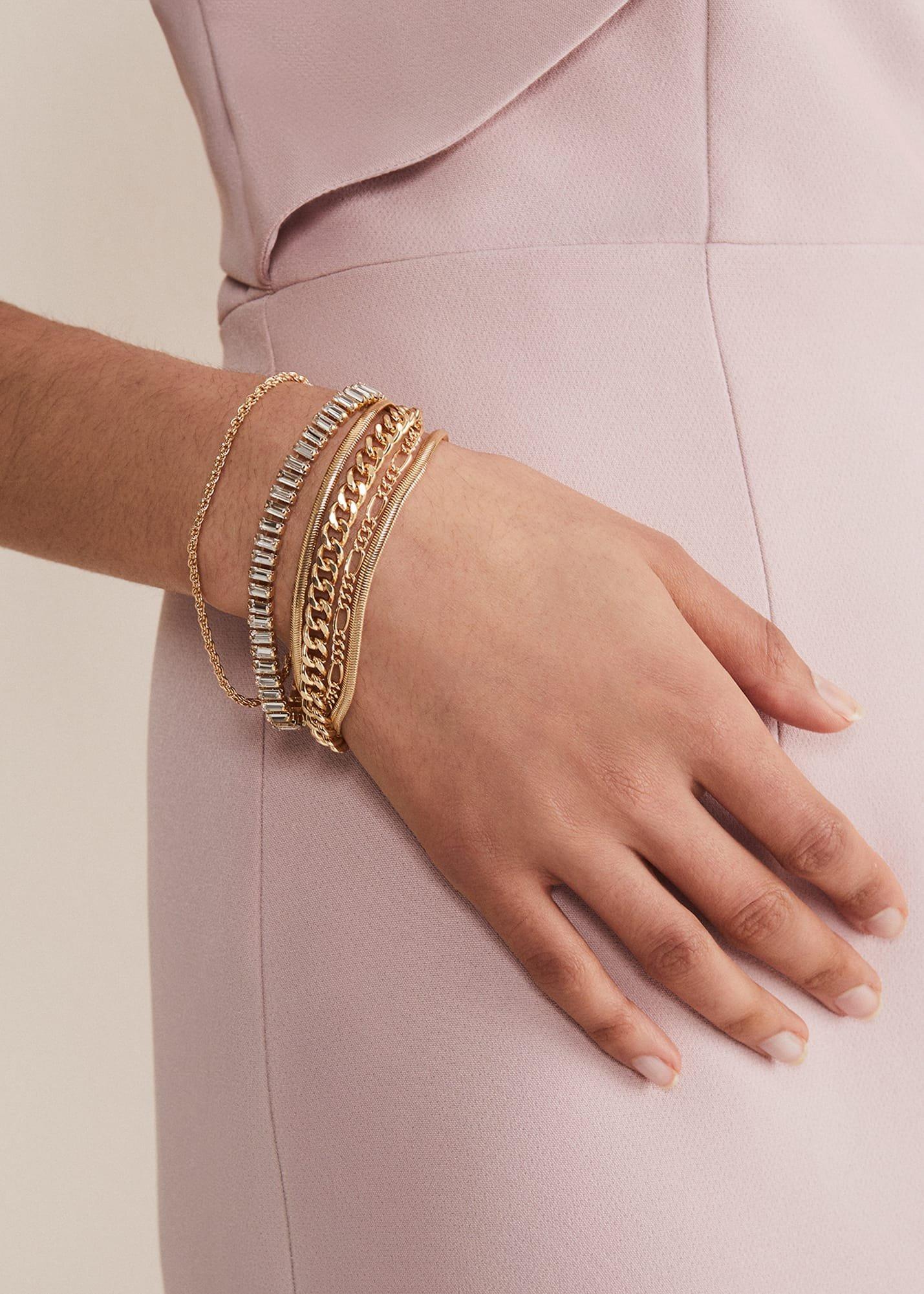 Gold Multi Chain Bracelet