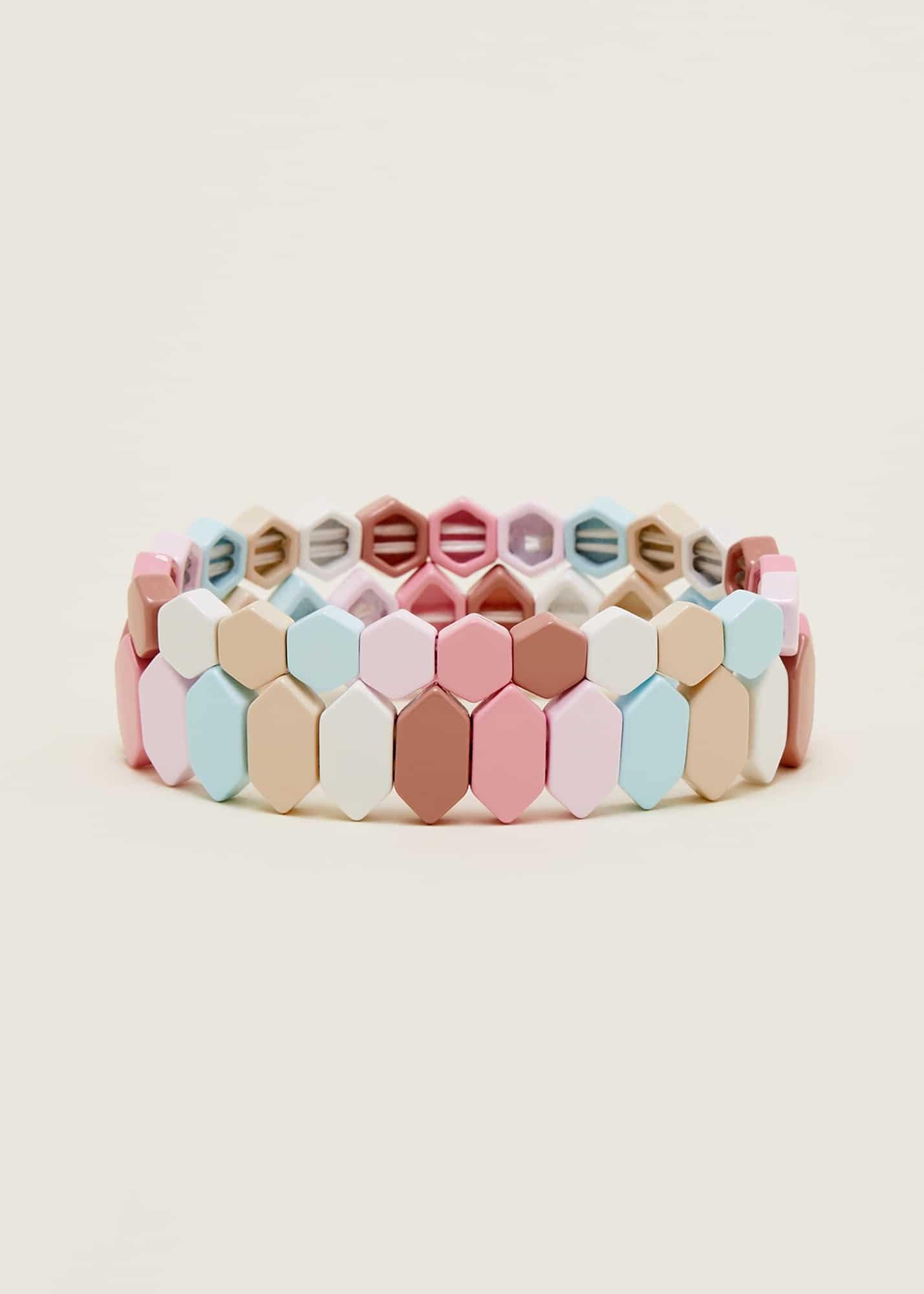 Pastel Beaded Bracelet Pack