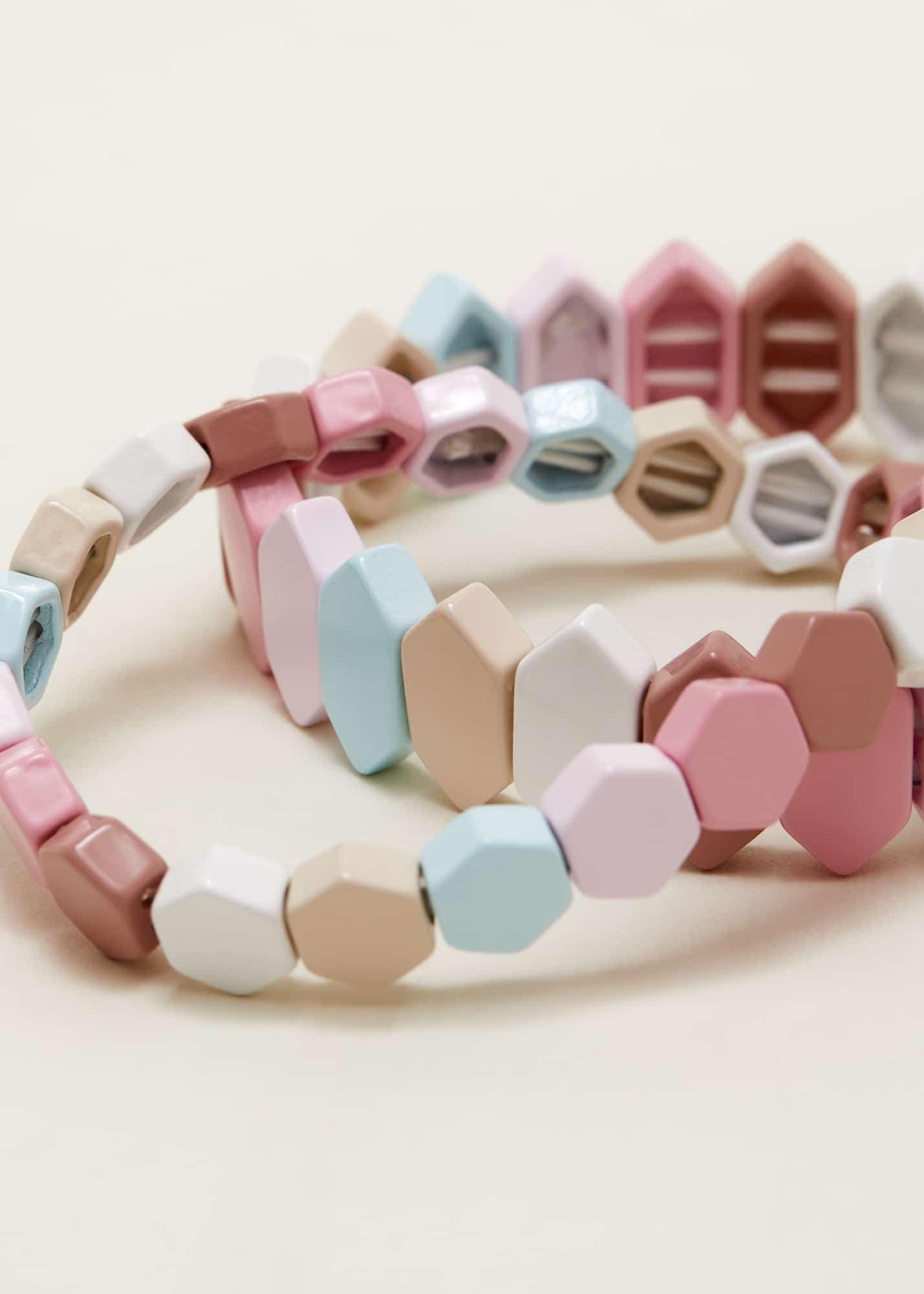 Pastel Beaded Bracelet Pack
