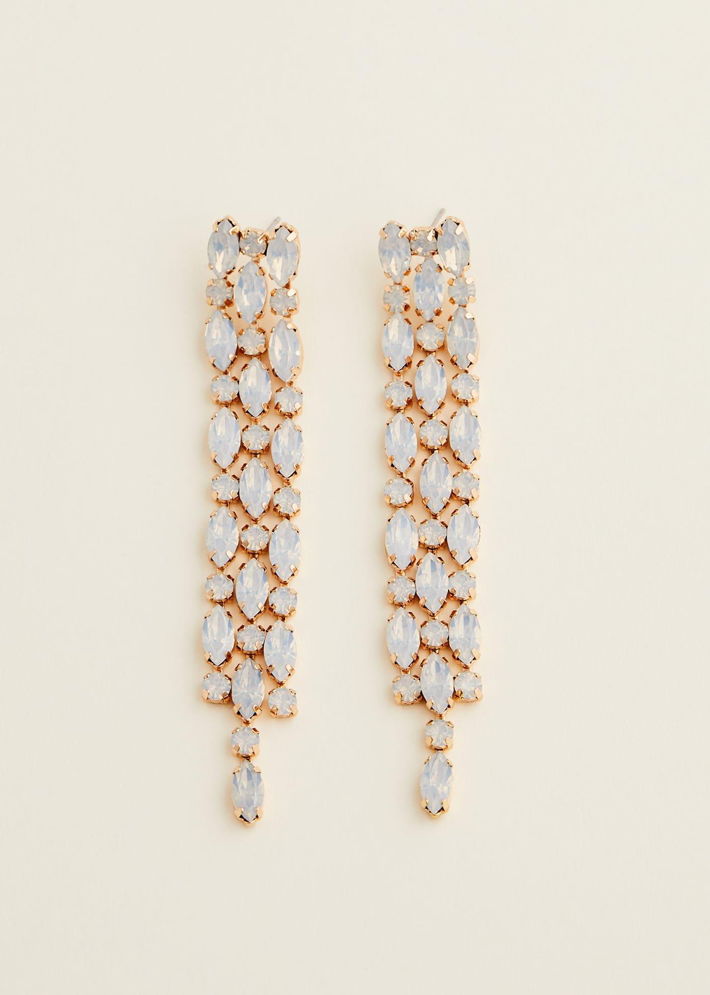 Stone Statement Drop Earring