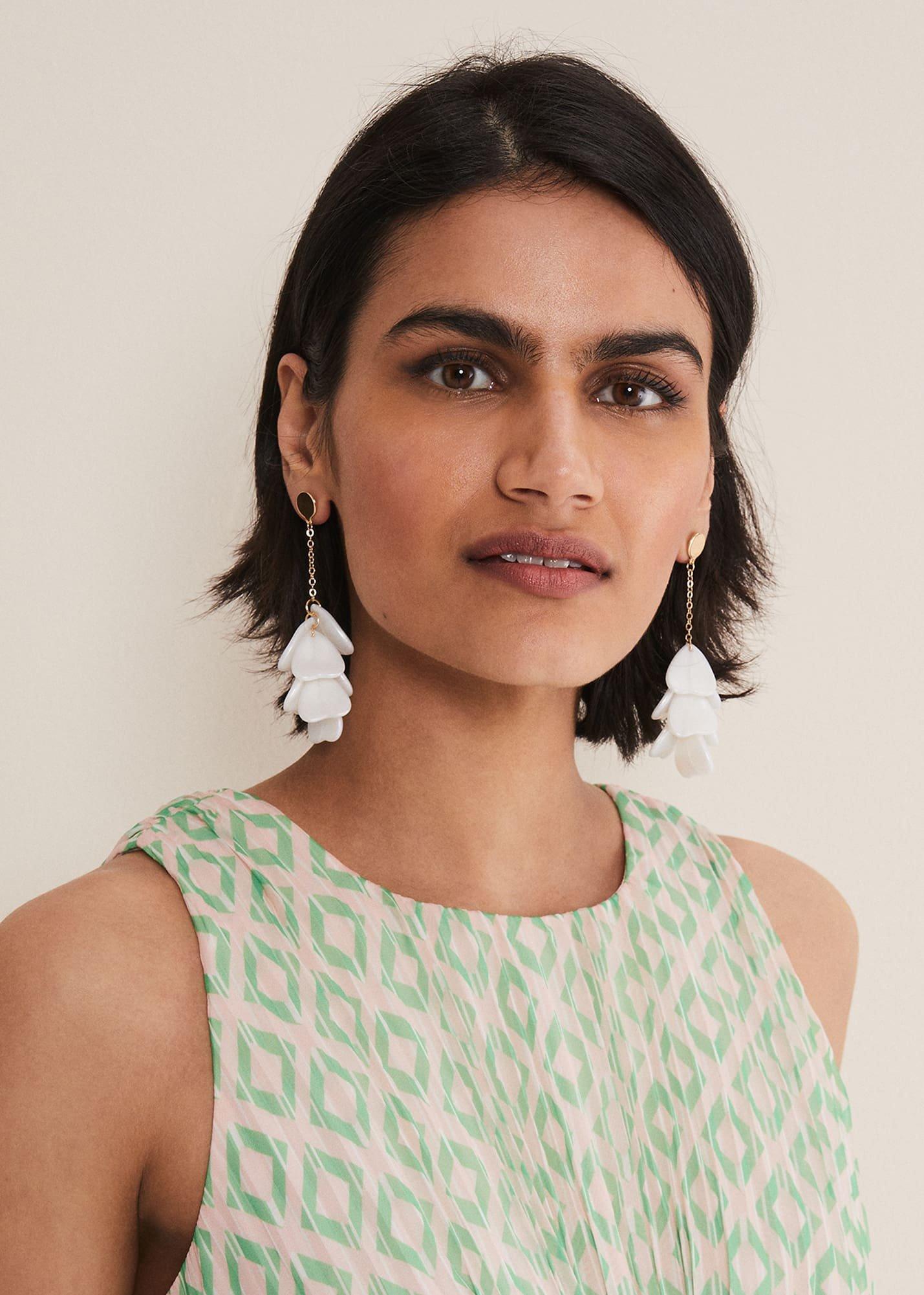Petal Drop Earrings