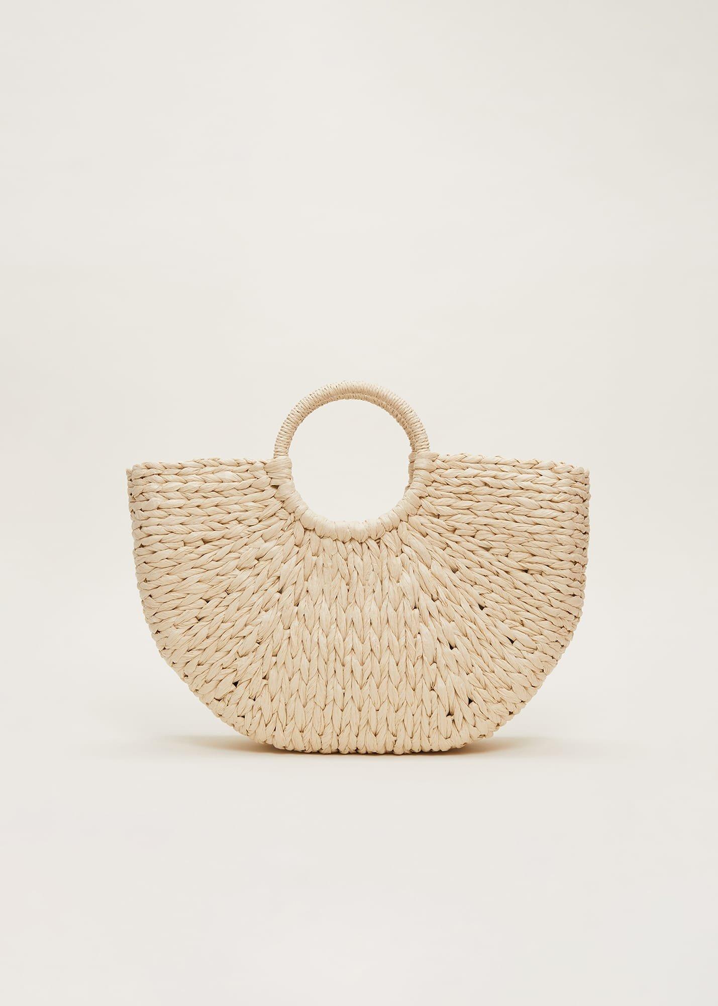 Straw Tote Bag