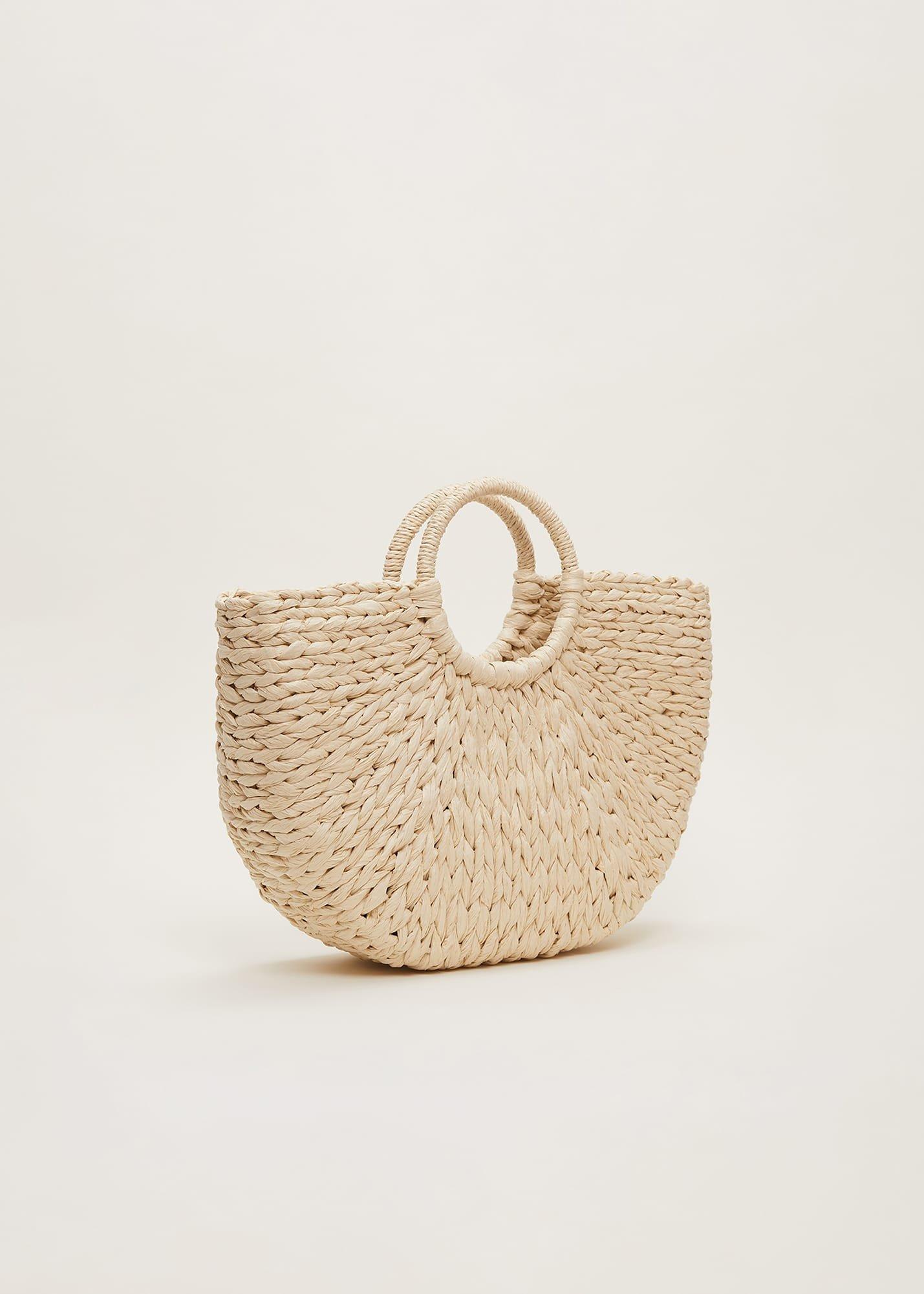 Straw Tote Bag