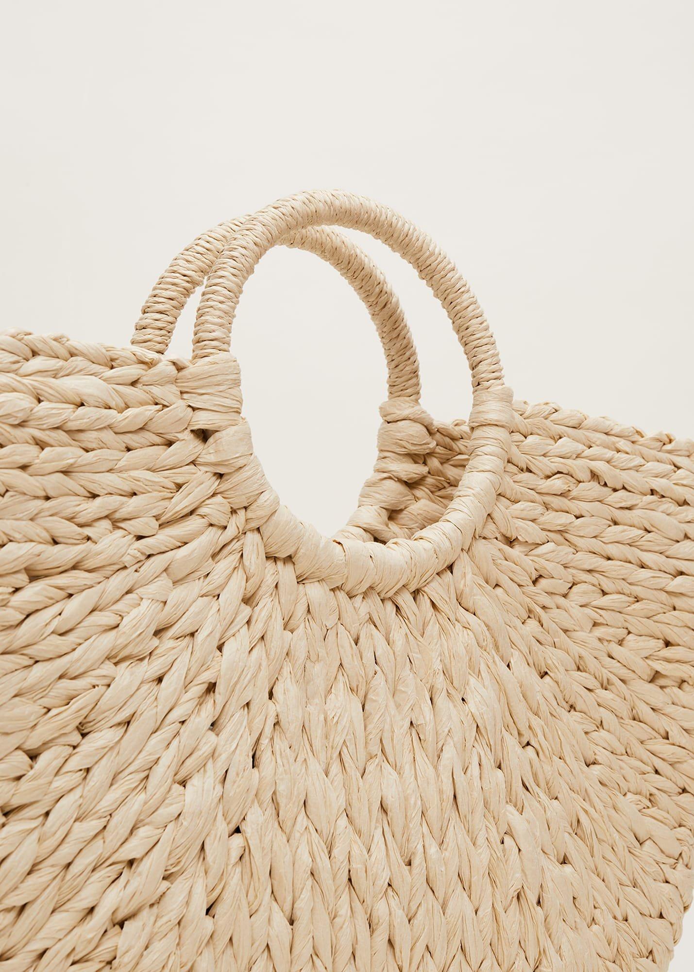 Straw Tote Bag