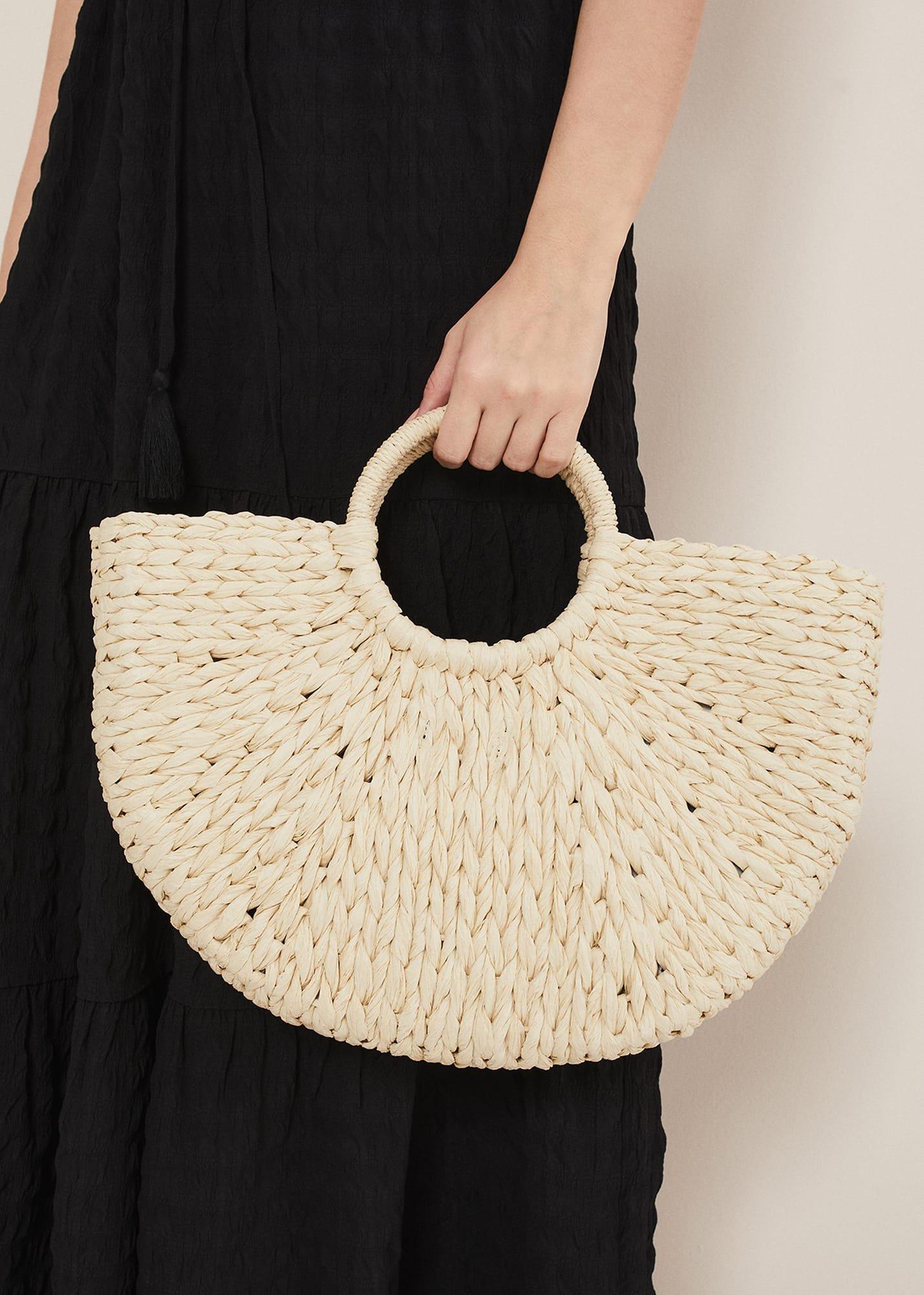 Straw Tote Bag