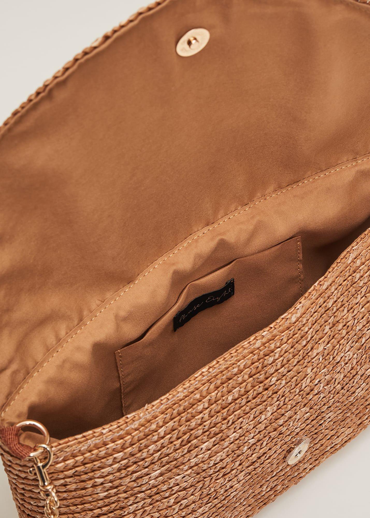 Straw Clutch Bag
