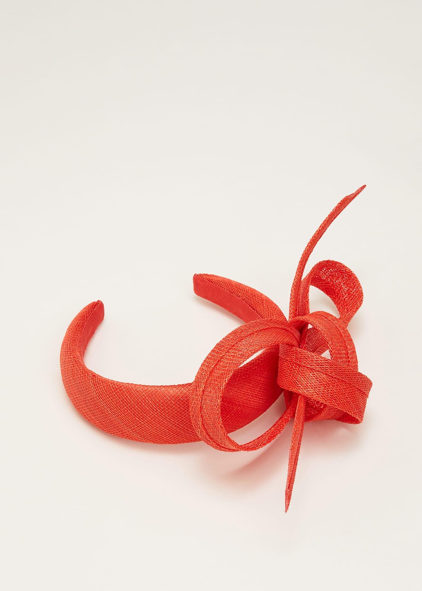 Orange Bow Headband