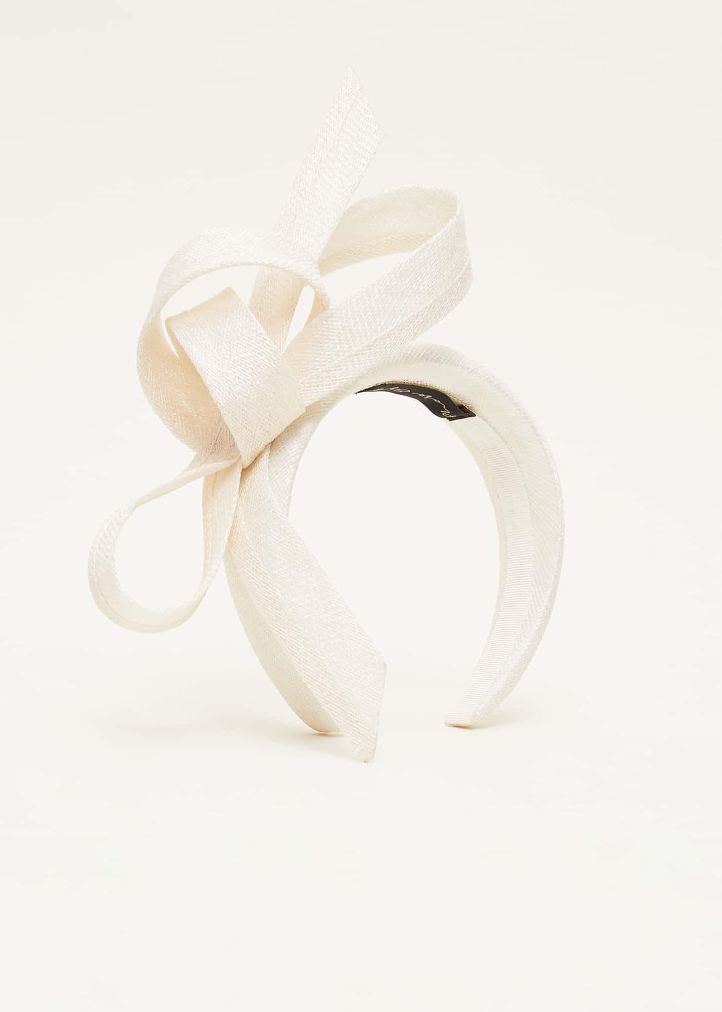 Ivory Bow Headband