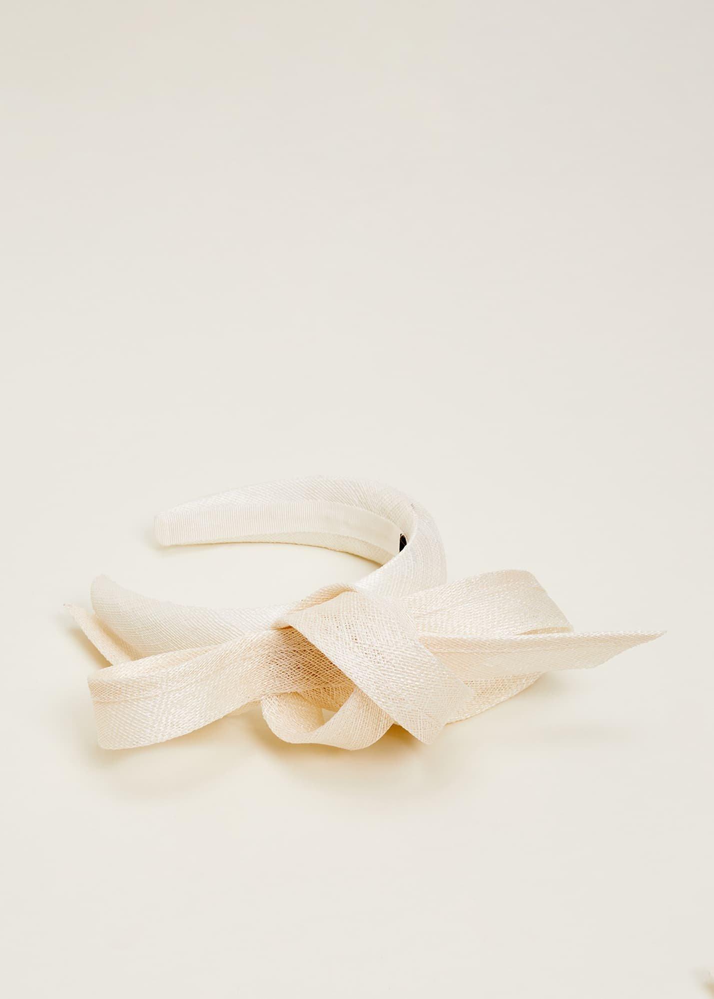 Ivory Bow Headband