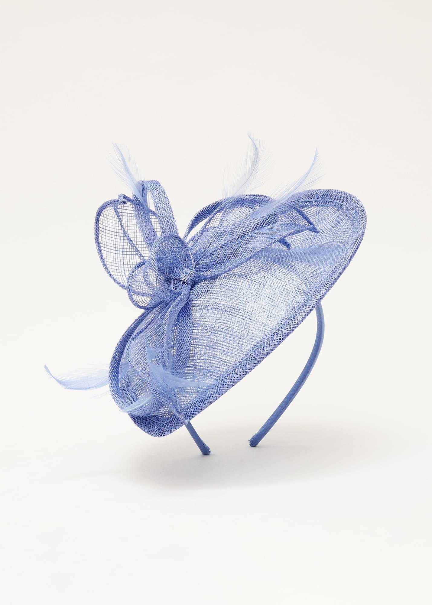 Light Blue Fascinator
