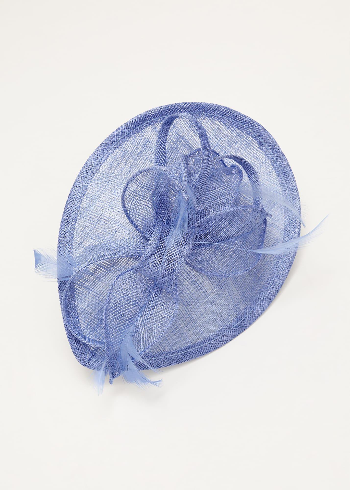 Light Blue Fascinator