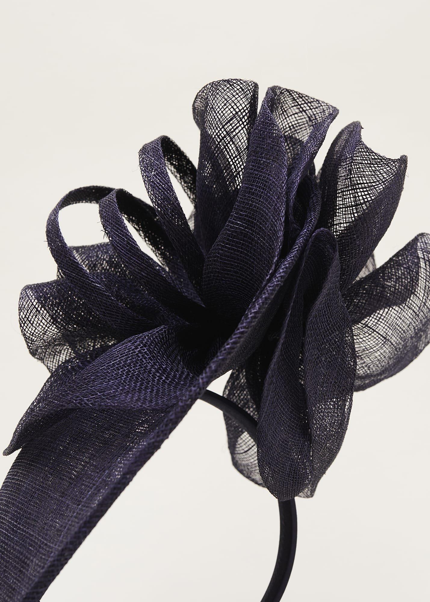 Navy Fascinator