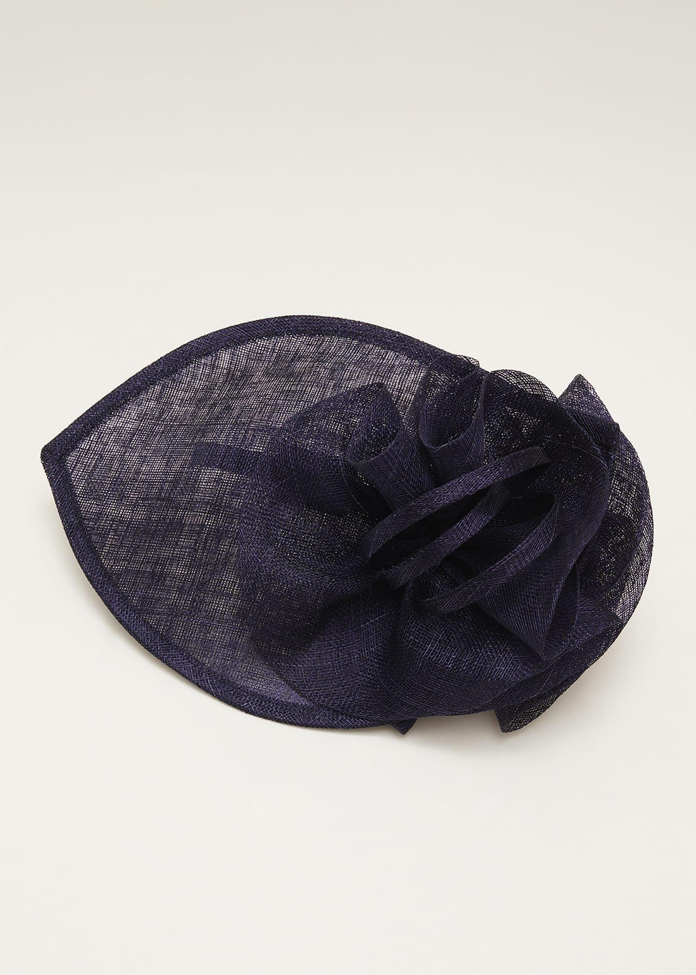 Navy Fascinator