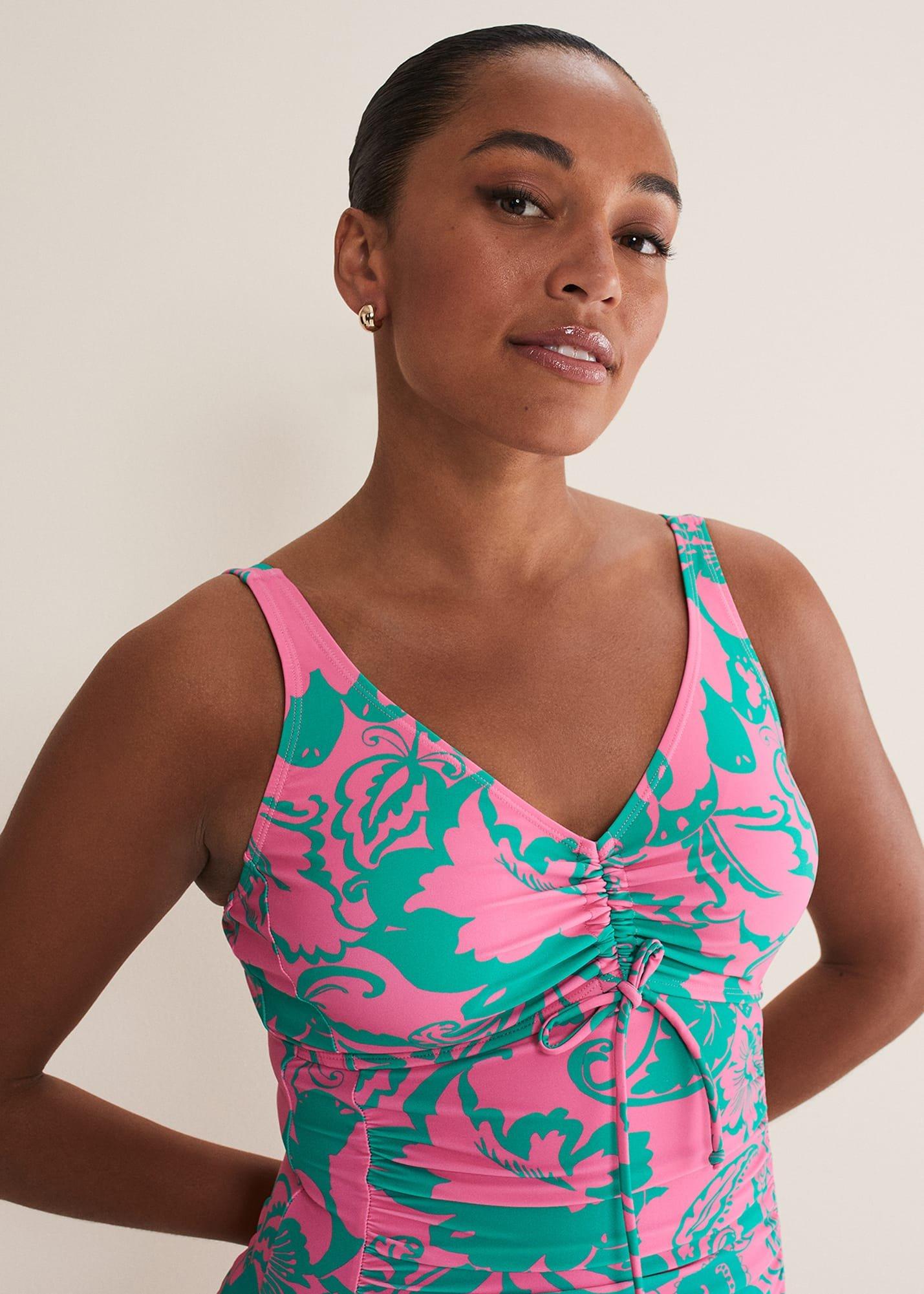 Paisley Printed Swimsuit
