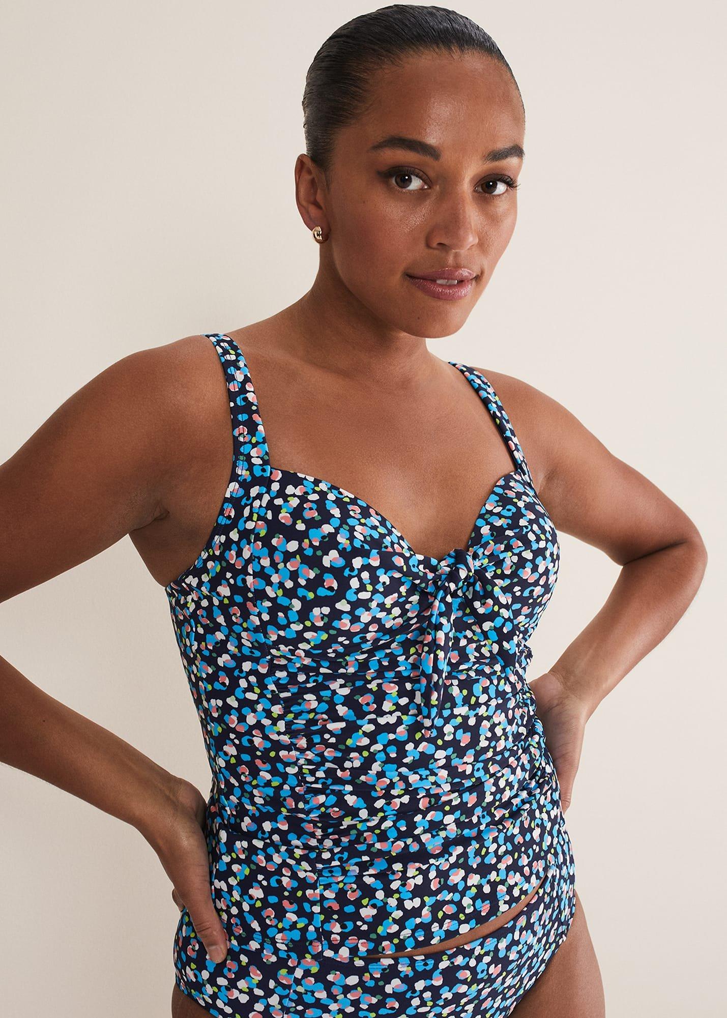 Spotty Tankini Top