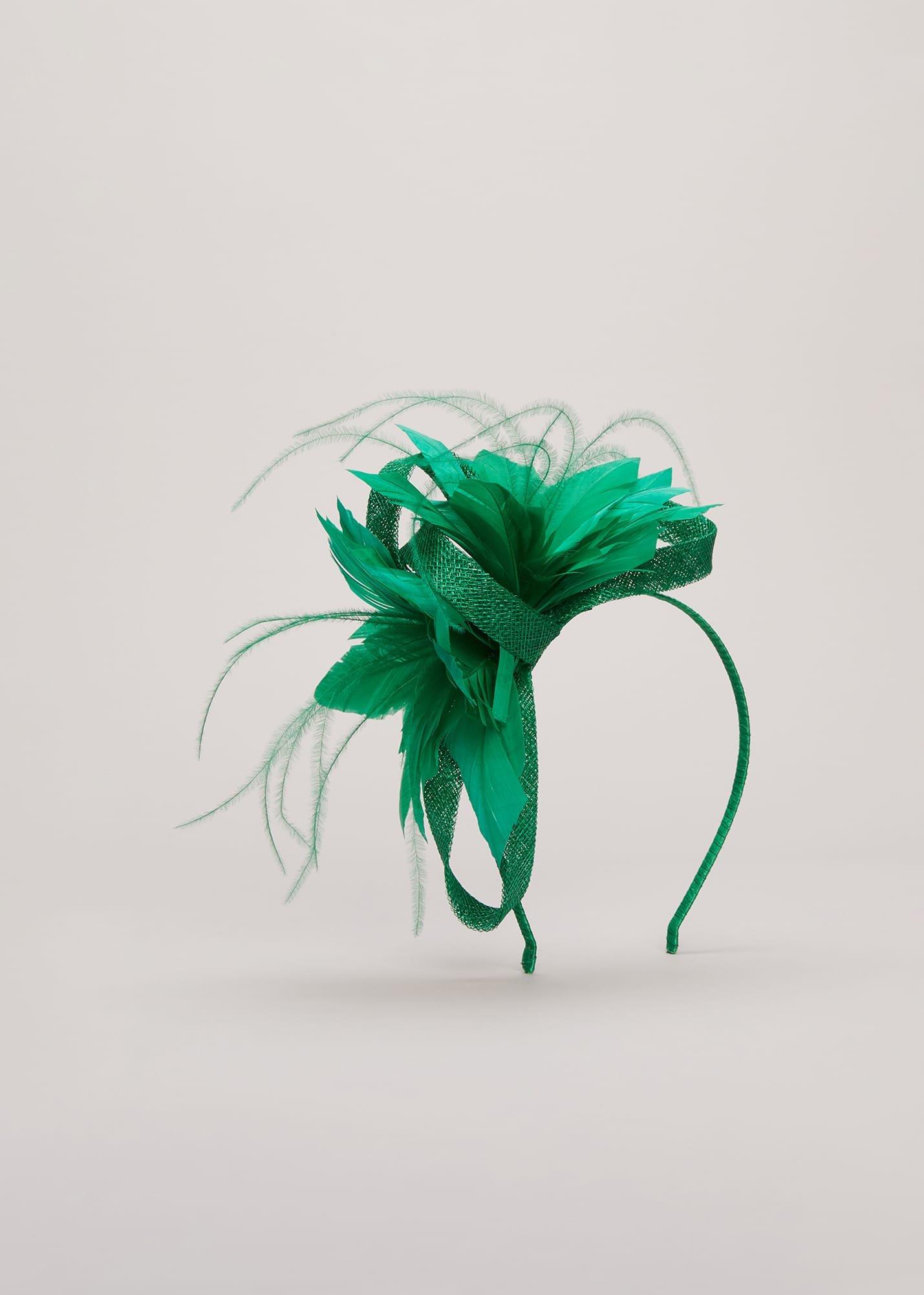 Green Flower Headband