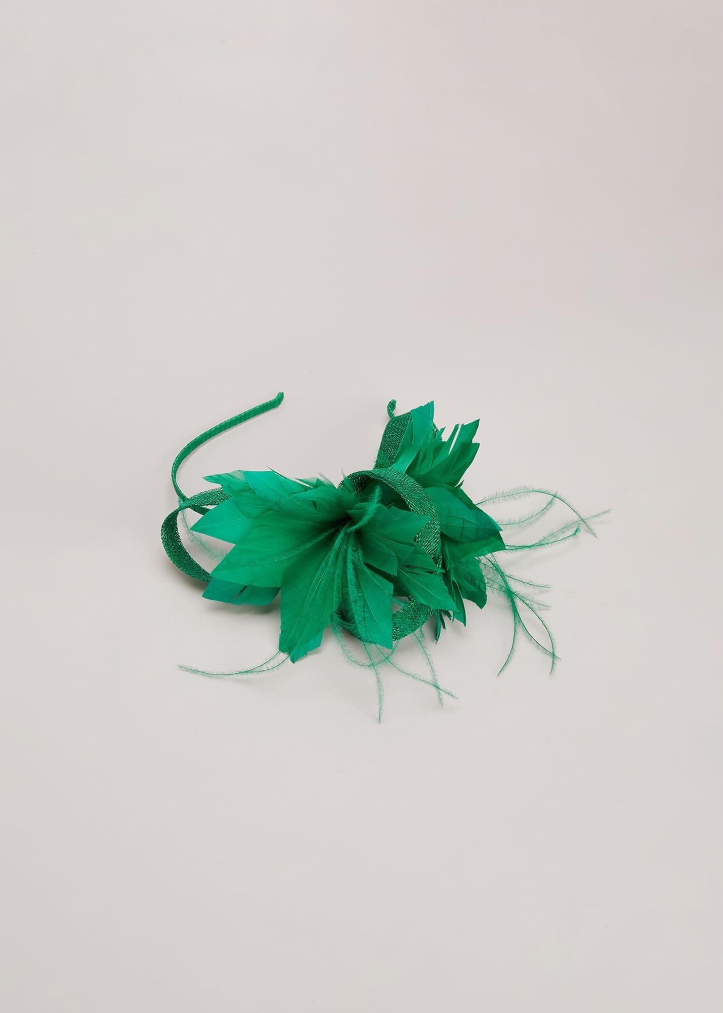 Green Flower Headband