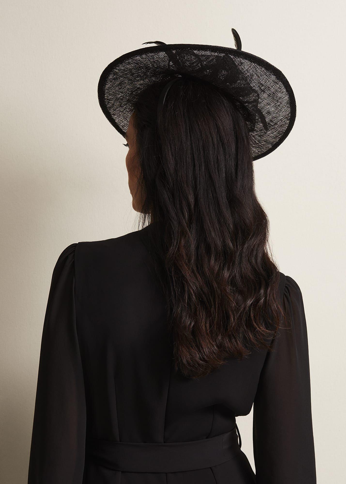 Black Fascinator