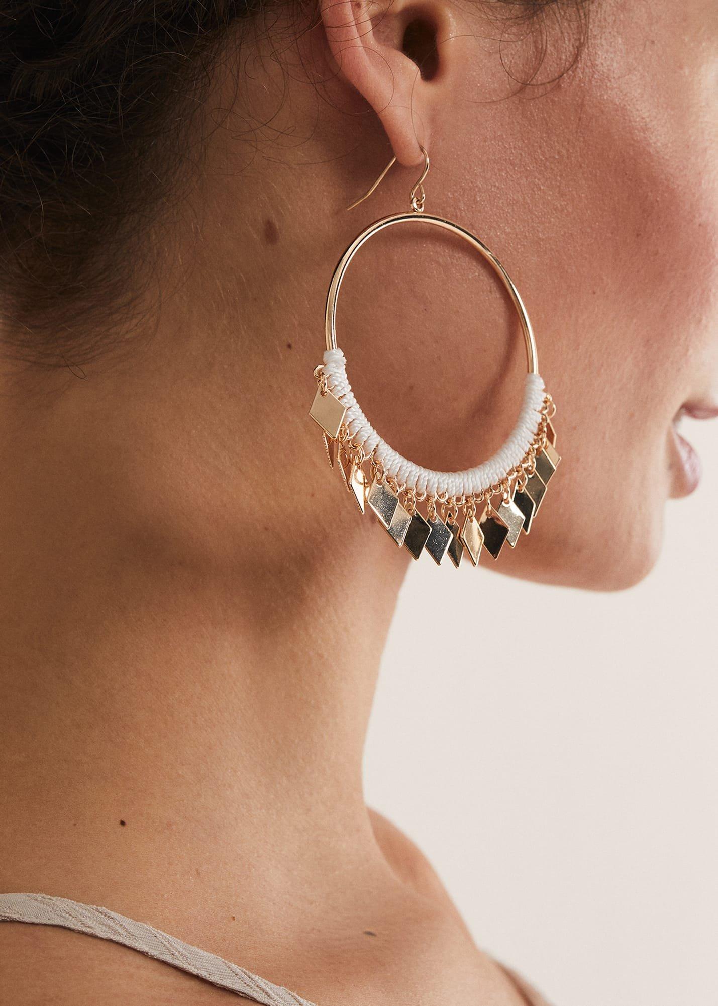 Gold Hoop Earrings