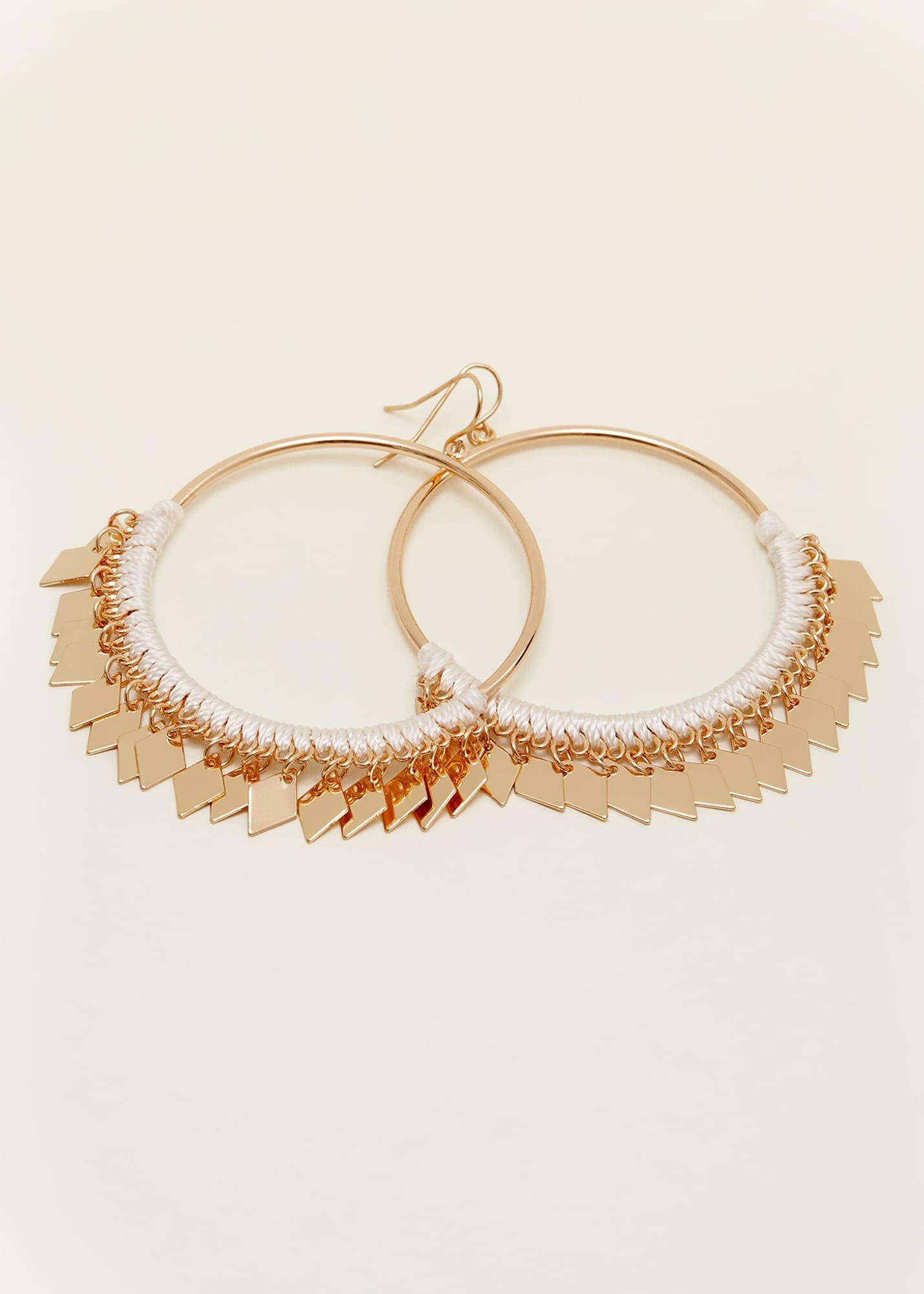 Gold Hoop Earrings