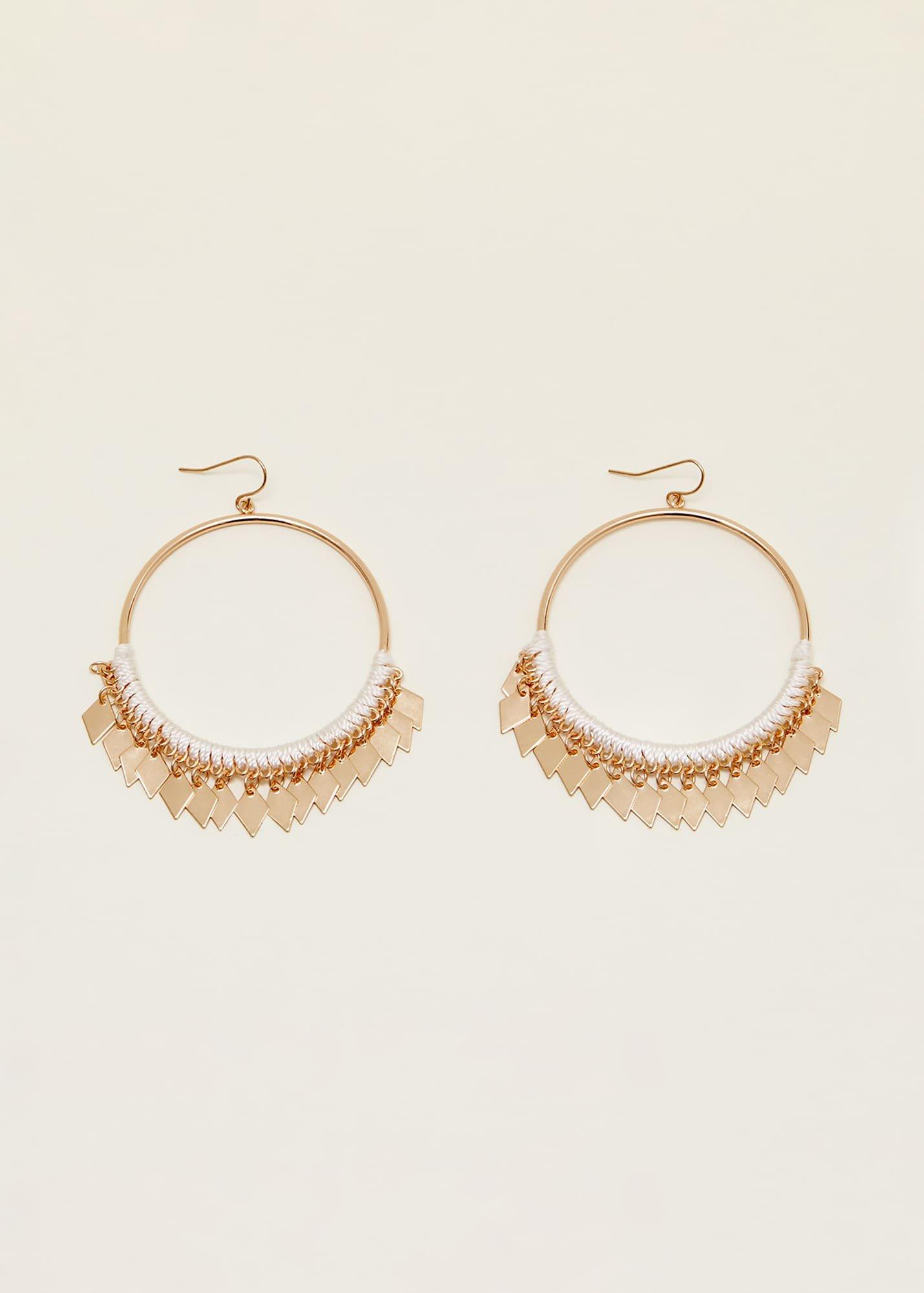 Gold Hoop Earrings