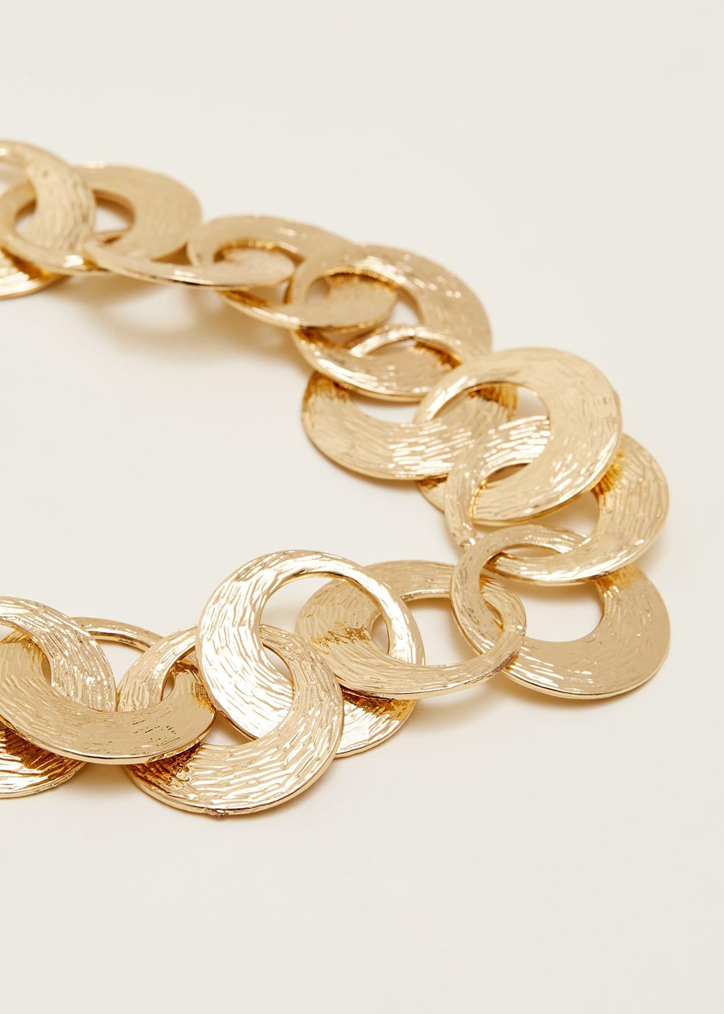 Gold Circle Necklace