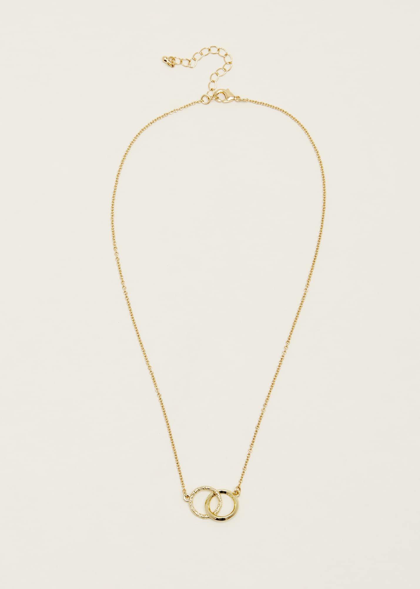 Gold Circle Necklace